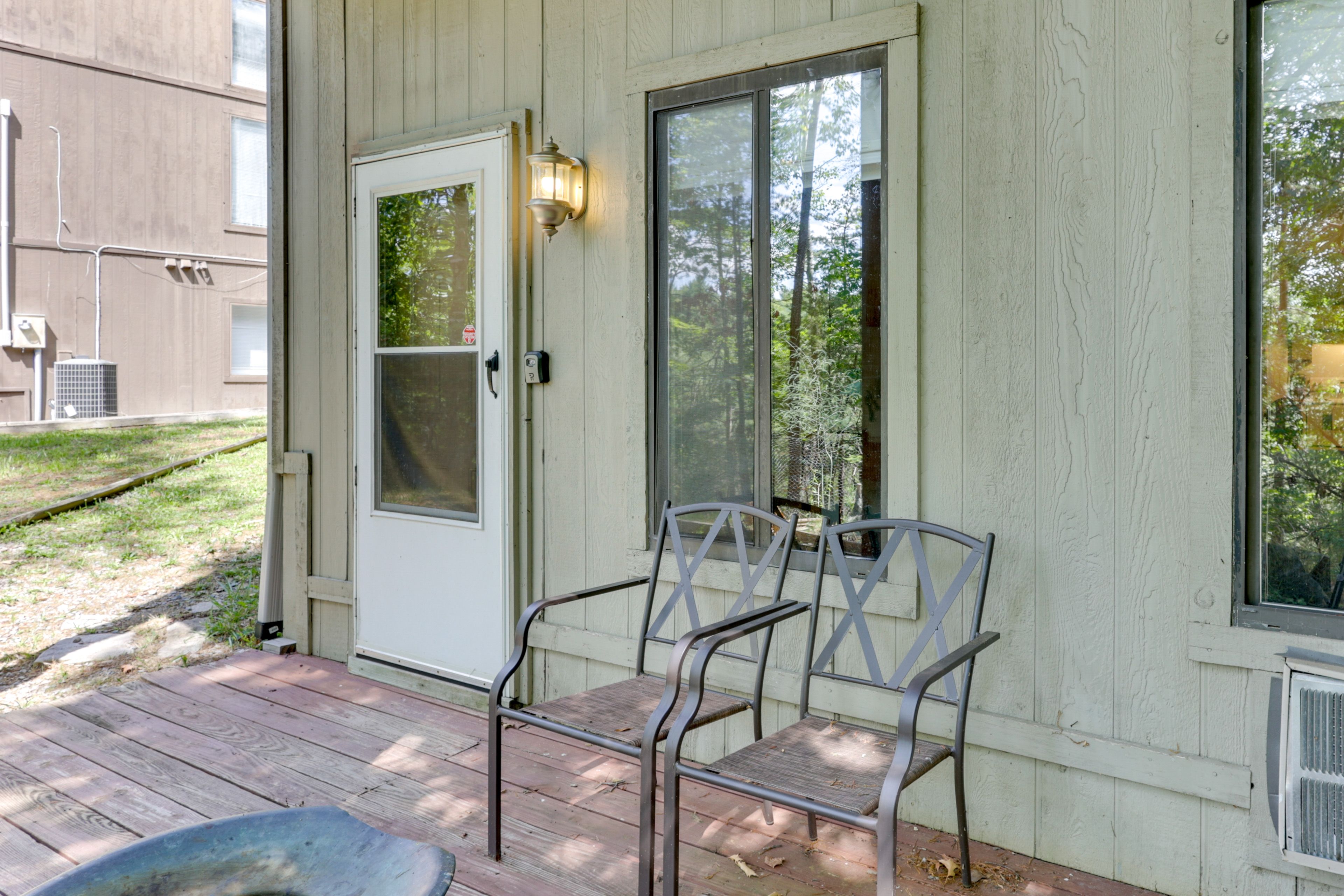 Furnished Patio | Forest Views