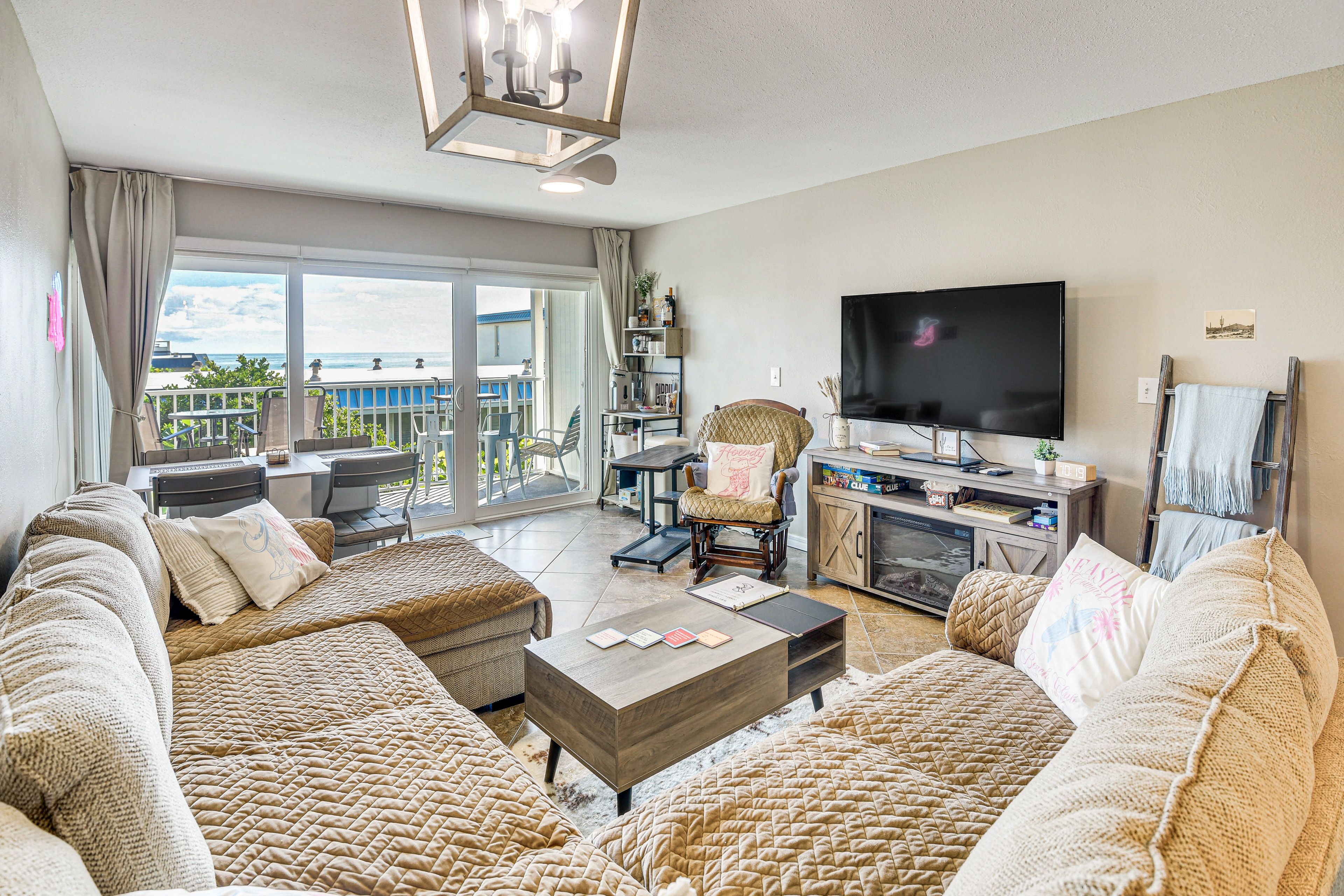 New Smyrna Beach Vacation Rental | 2BR | 2BA | 889 Sq Ft | Stairs Required