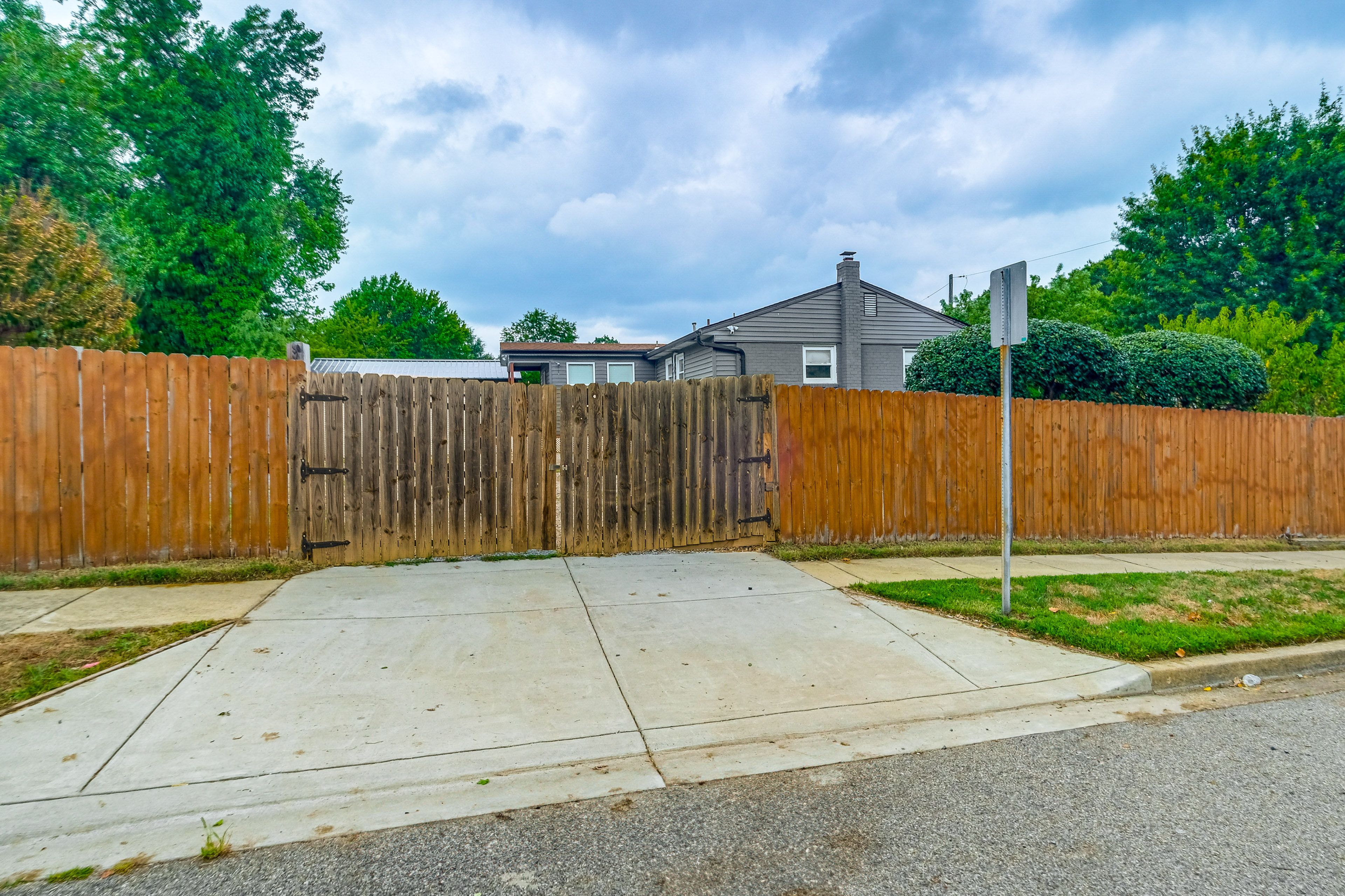 Backyard Entrance