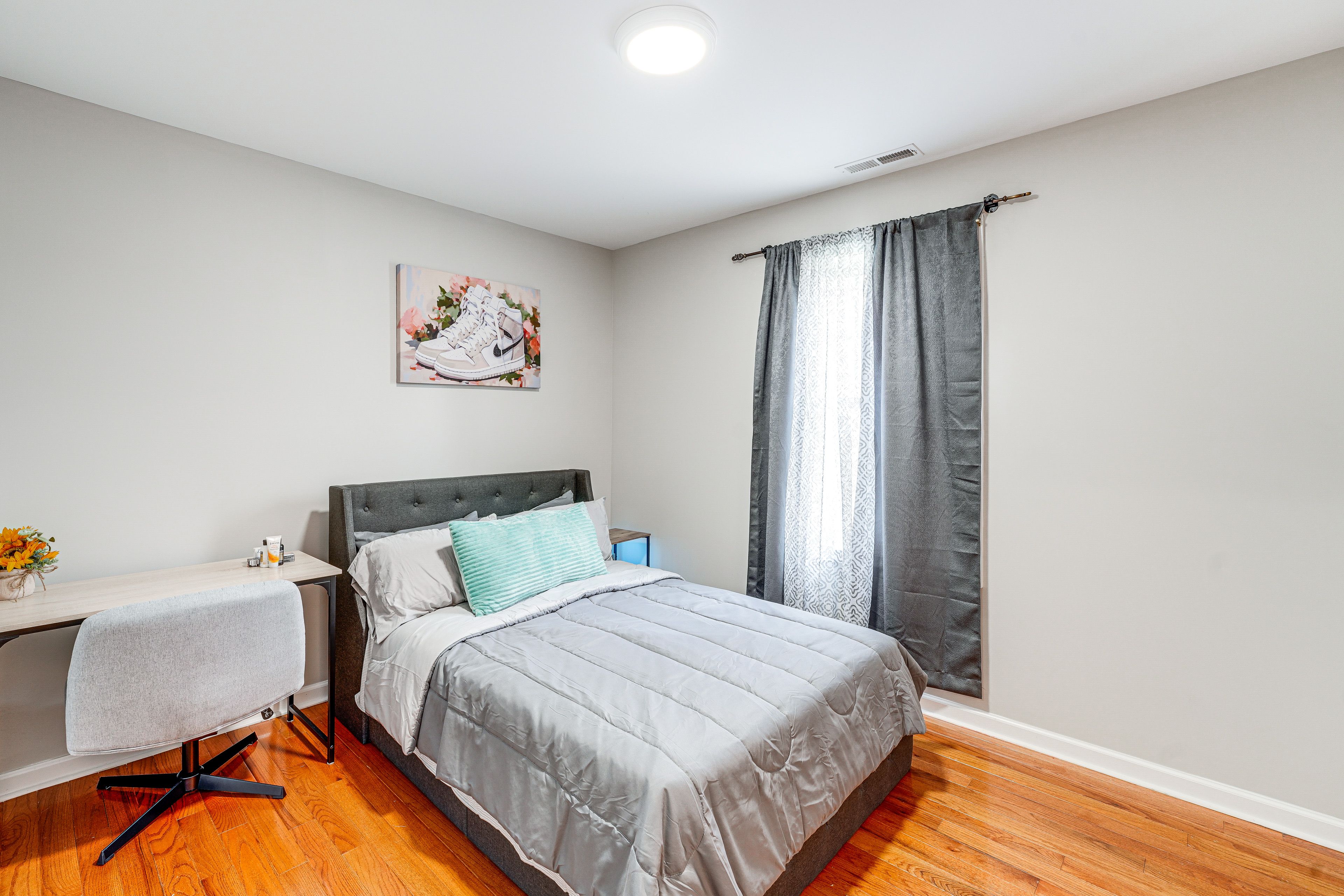 Bedroom 3 | 2nd Floor | Full Bed | Desk Workspace