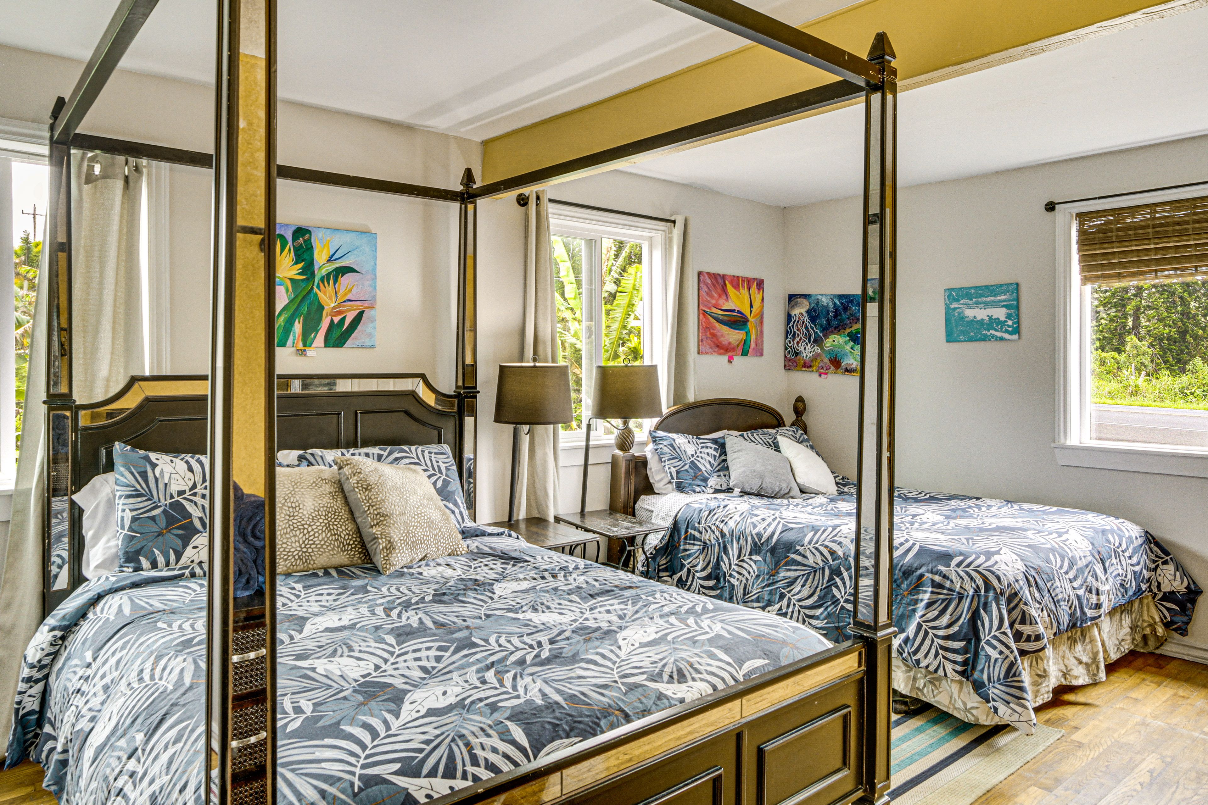 Bedroom 5 | 1st Floor | 2 Queen Beds