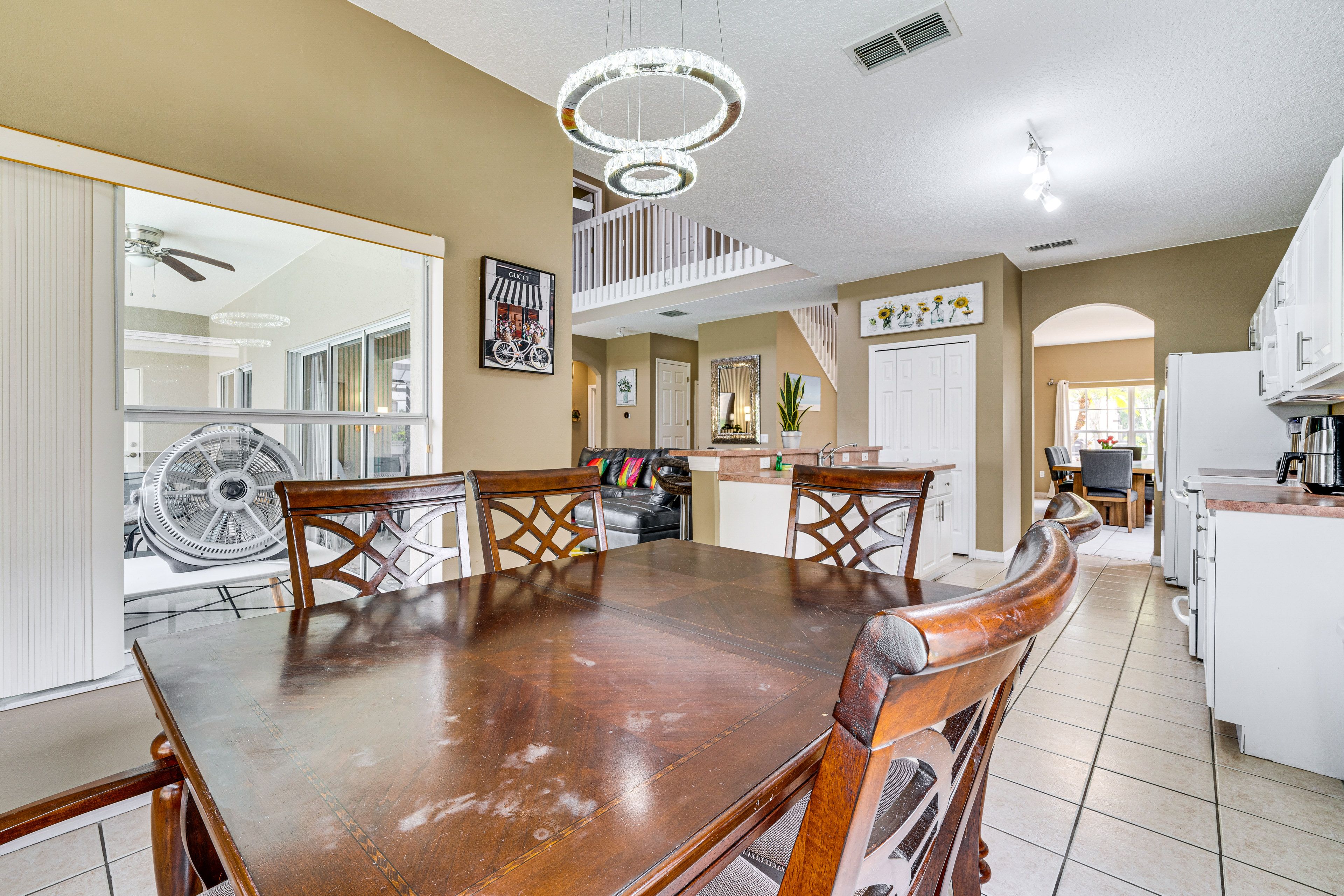 Dining Area | Dishware & Flatware | 1st Floor