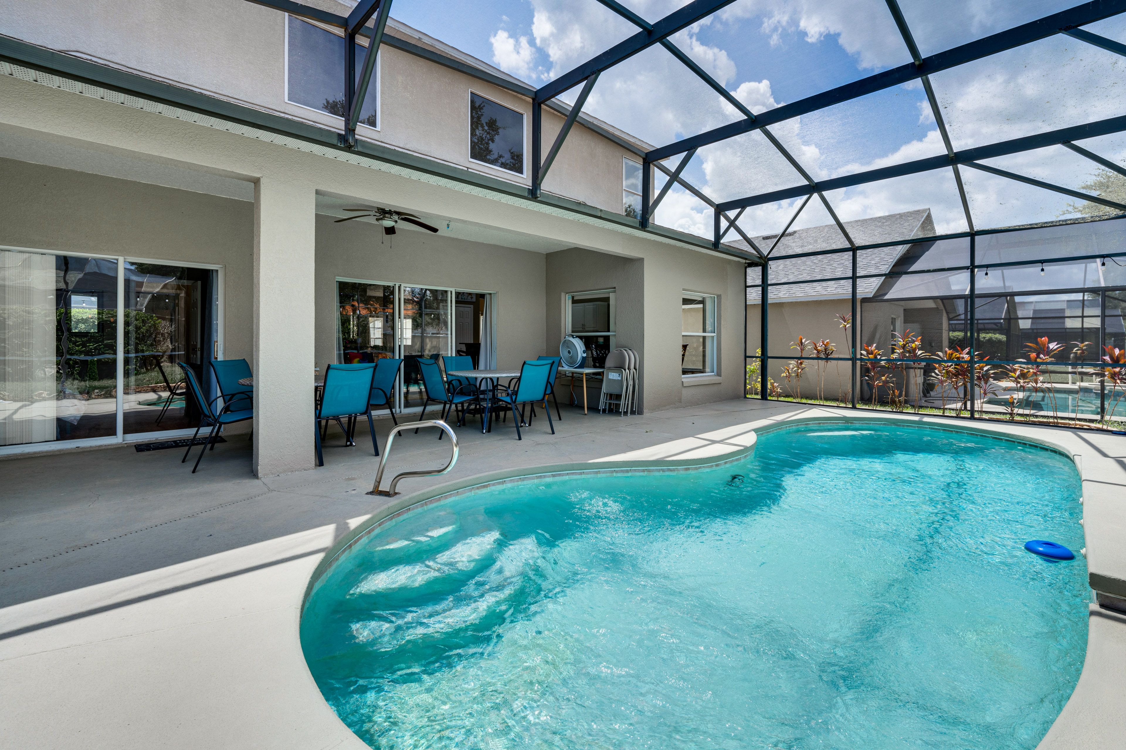 Lanai | Pool | Gas Grill