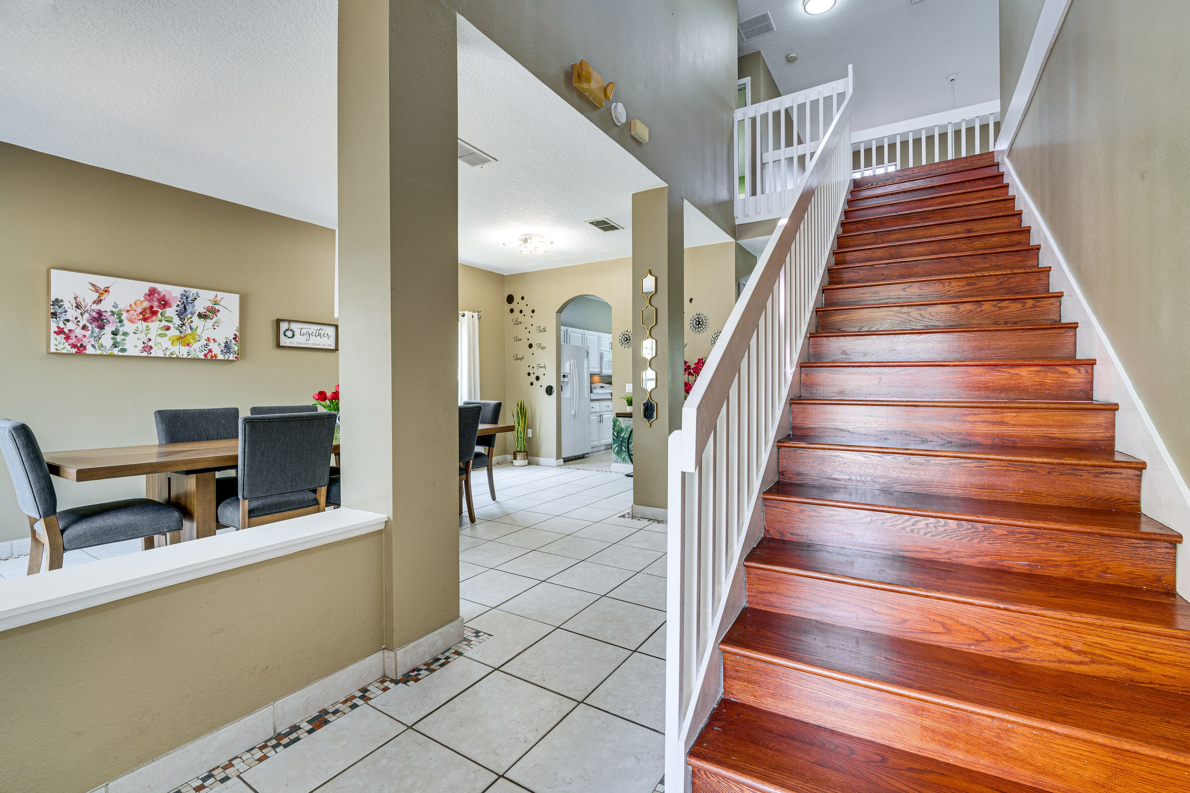Stairs to 2nd Floor
