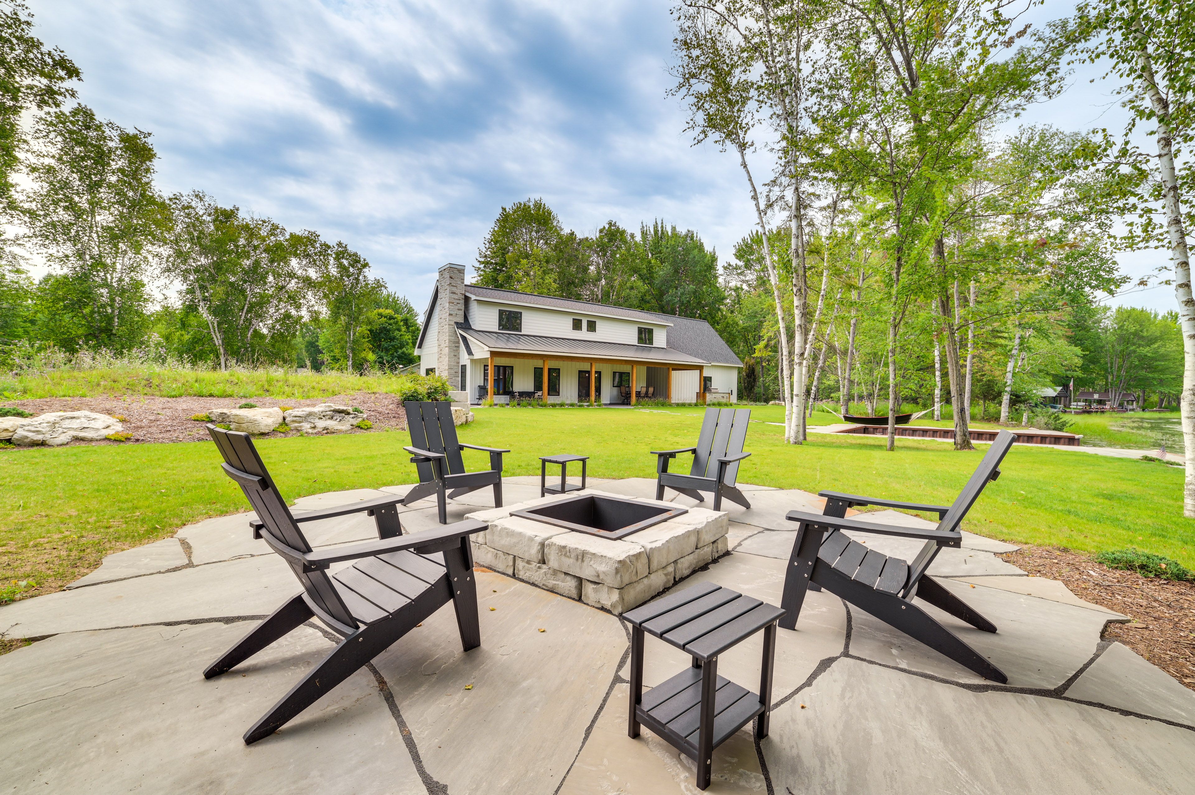 Alanson Vacation Rental | 4BR | 2.5BA | Step-Free Access | 4,000 Sq Ft