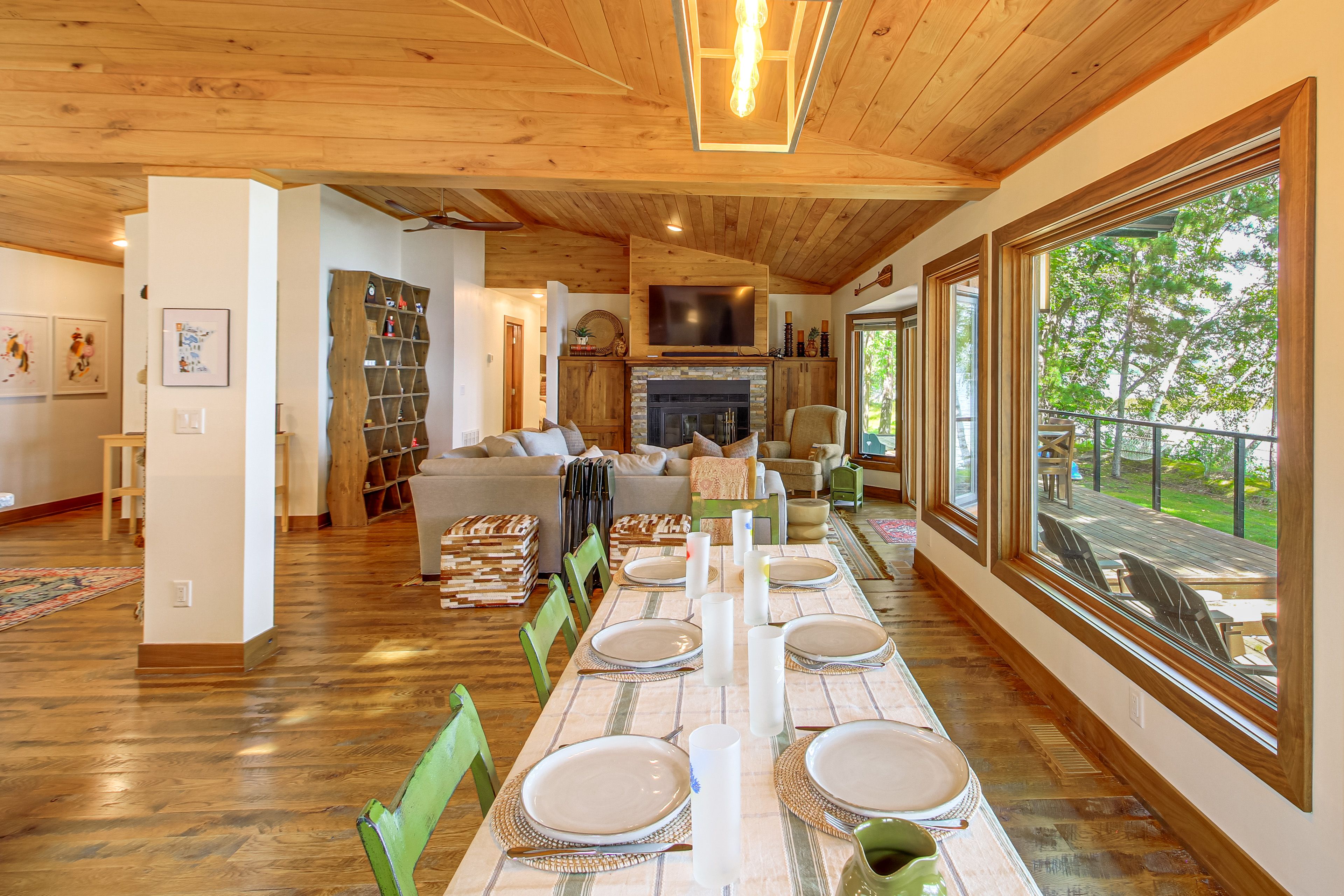 Dining Area | Dishware & Flatware | 1st Floor