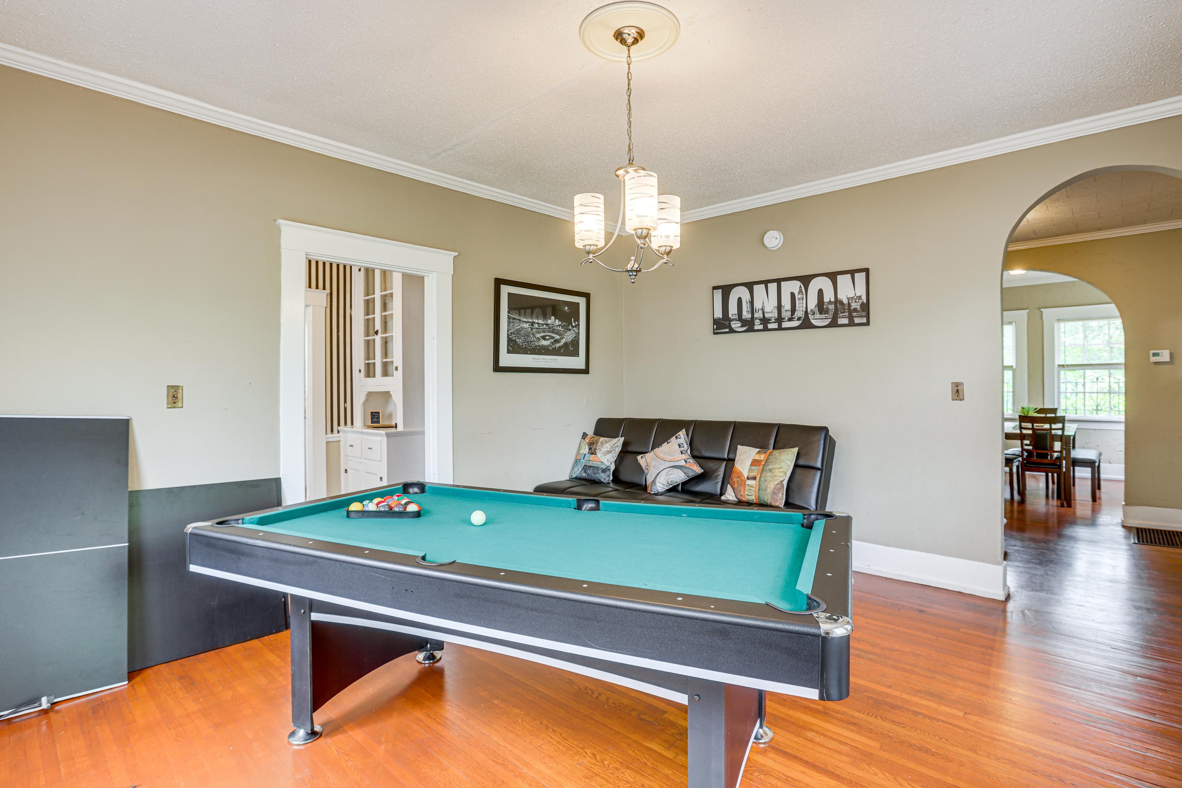 Game Room | Full Sleeper Sofa | 1st Floor