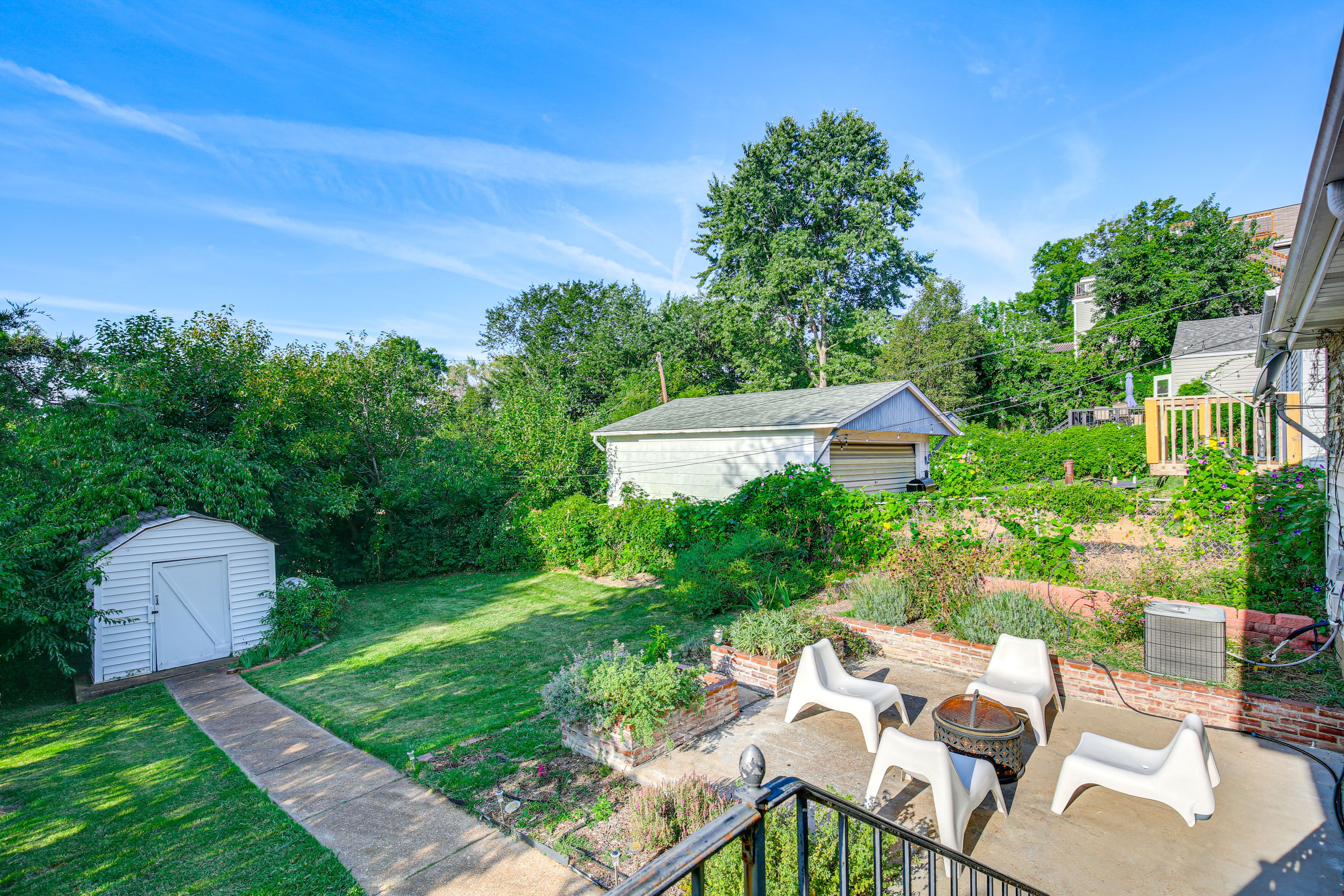 Private Backyard Area