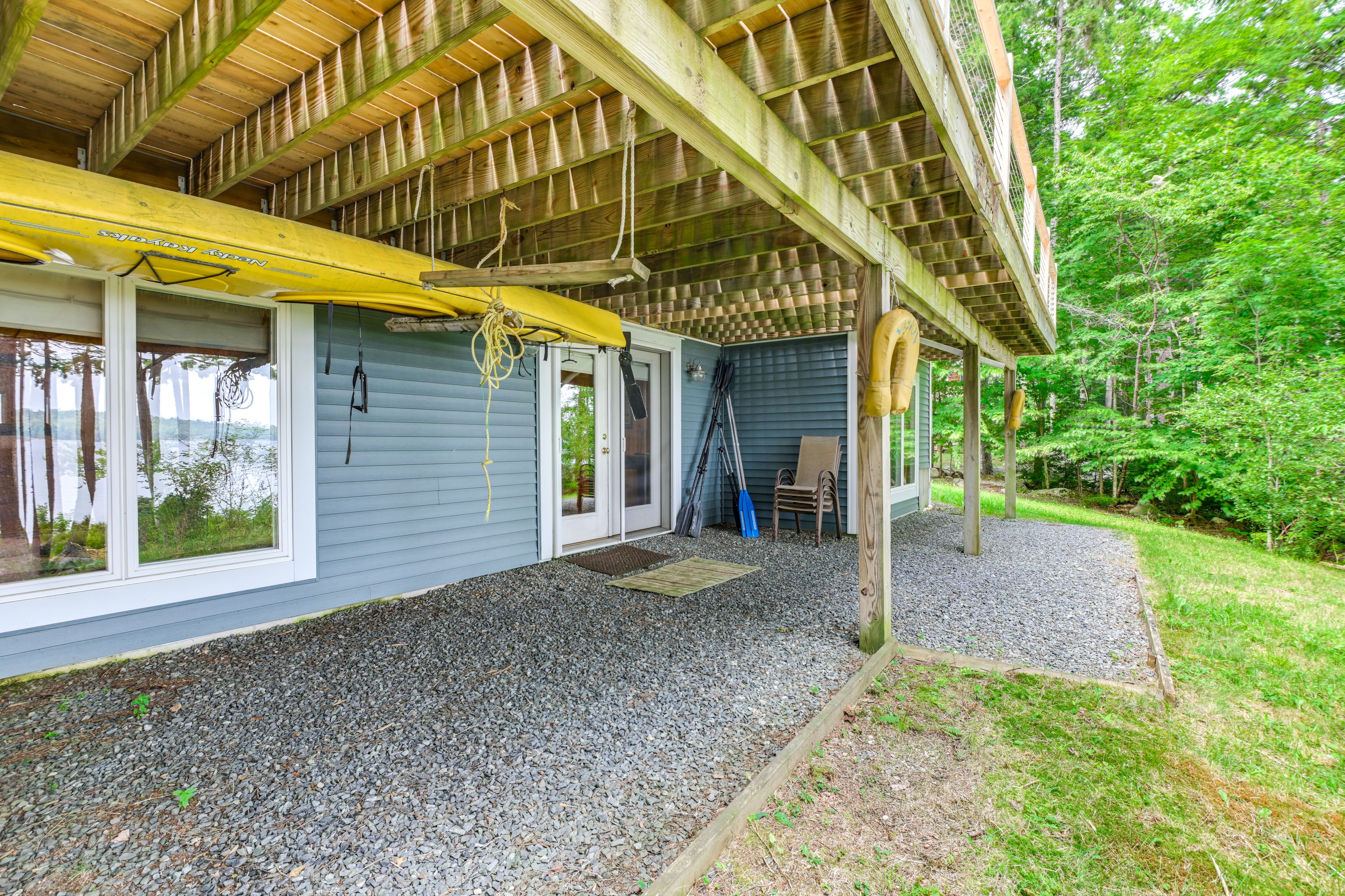 Home Exterior | Kayaks, Canoe & Rowboat Provided