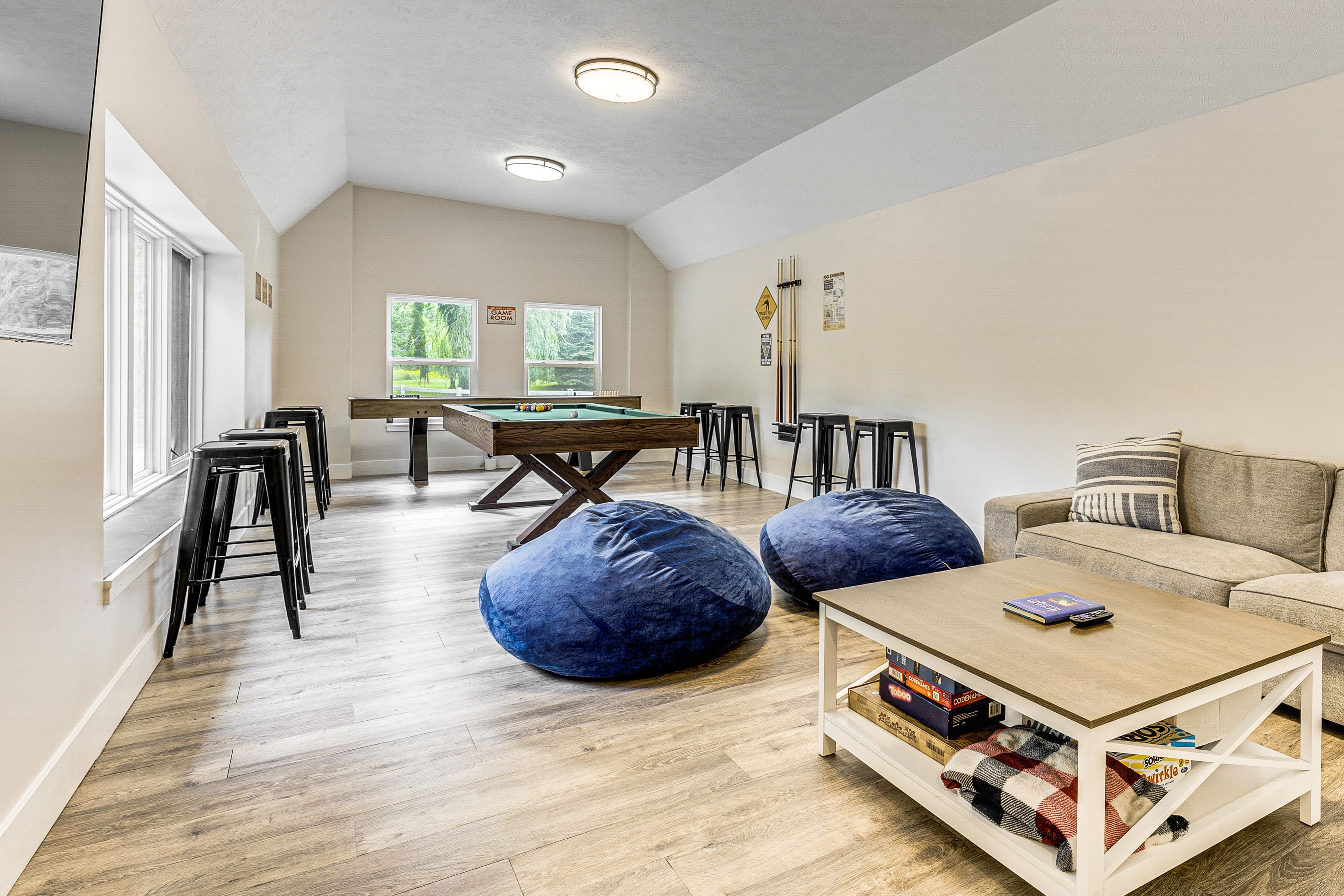 Game Room | 2,800 Sq Ft | Single-Story Home | Pool Table | Shuffleboard