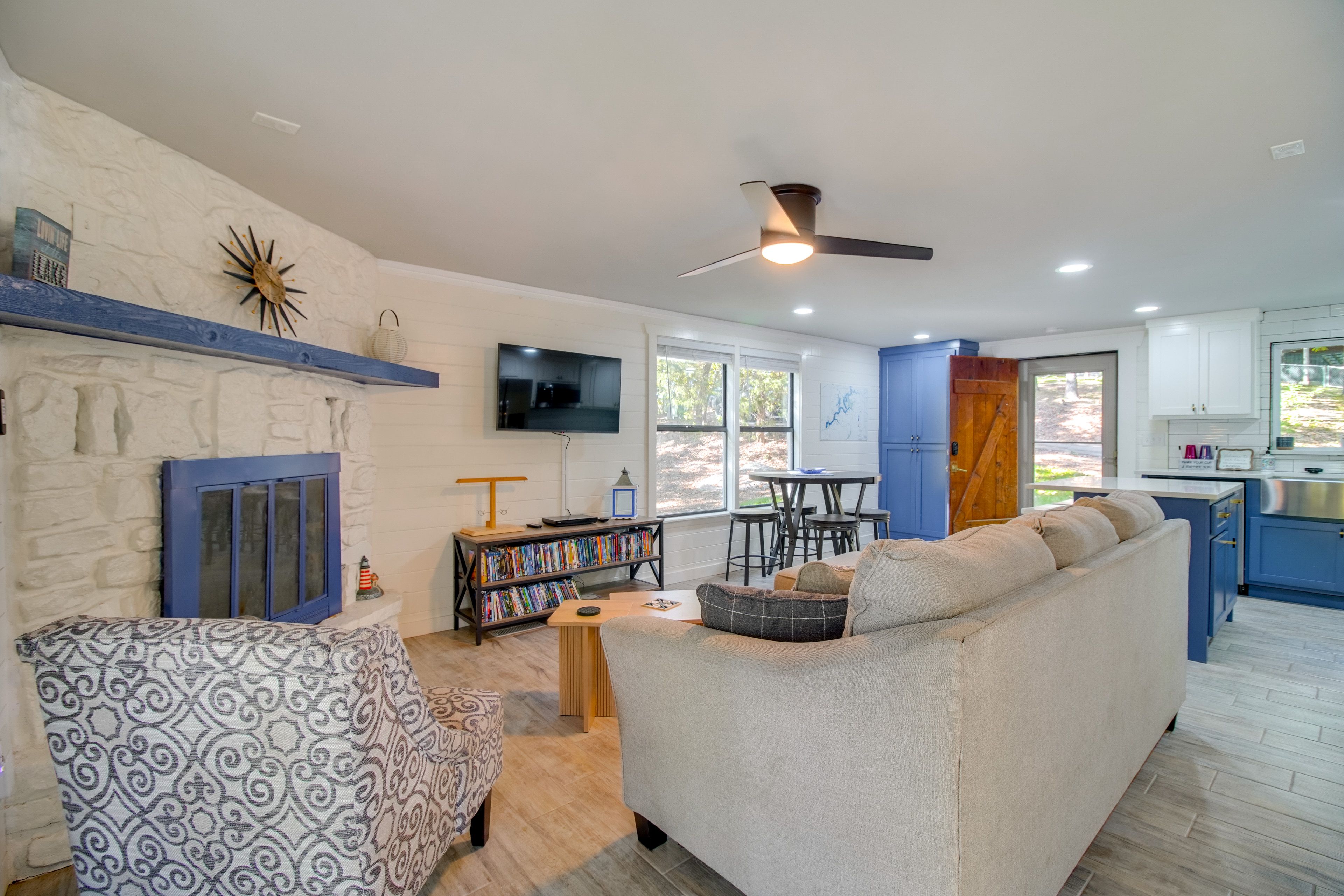 Living Room | 1st Floor | DVD Player | PlayStation 5 & Nintendo Wii