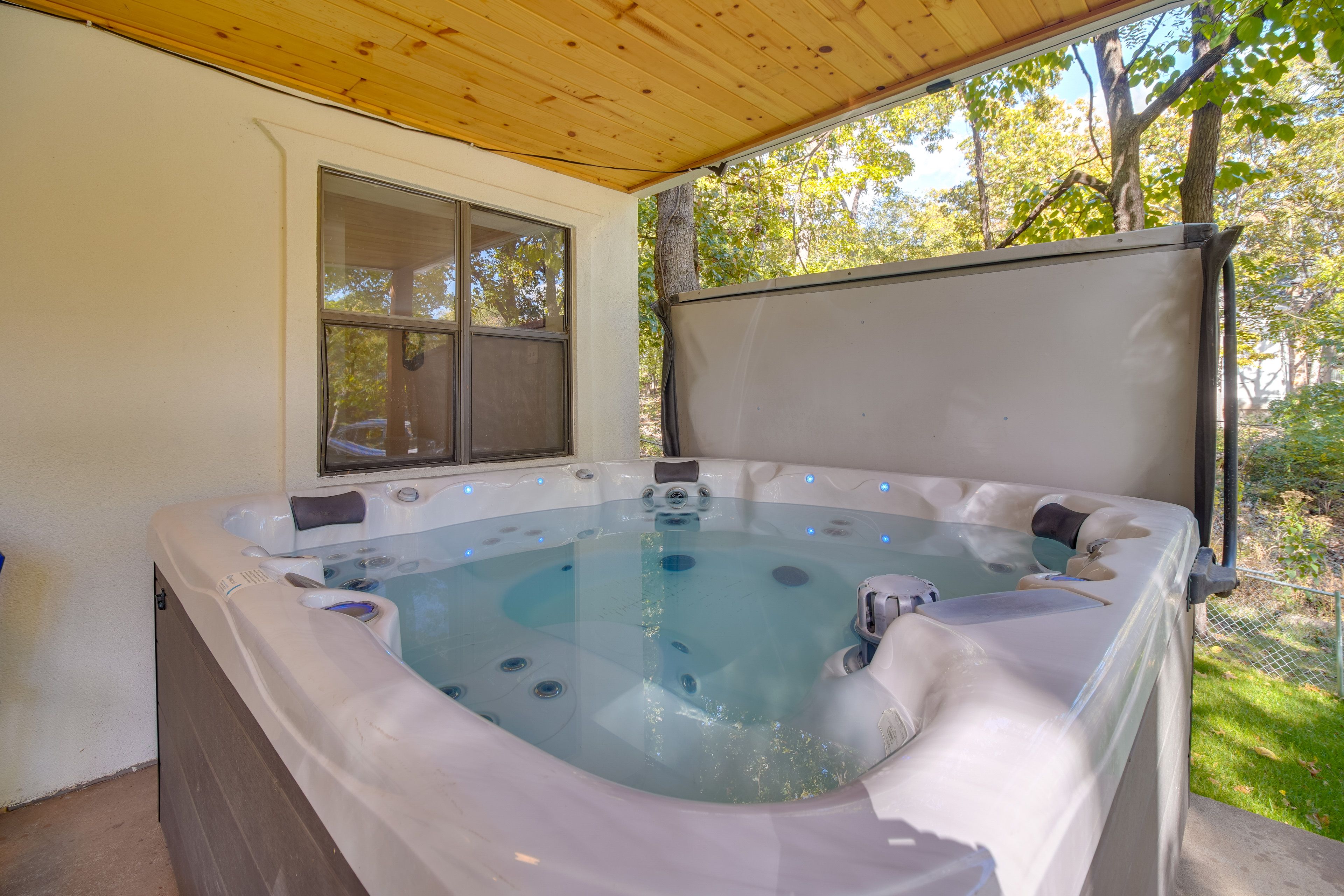 Covered Patio w/ Private Hot Tub