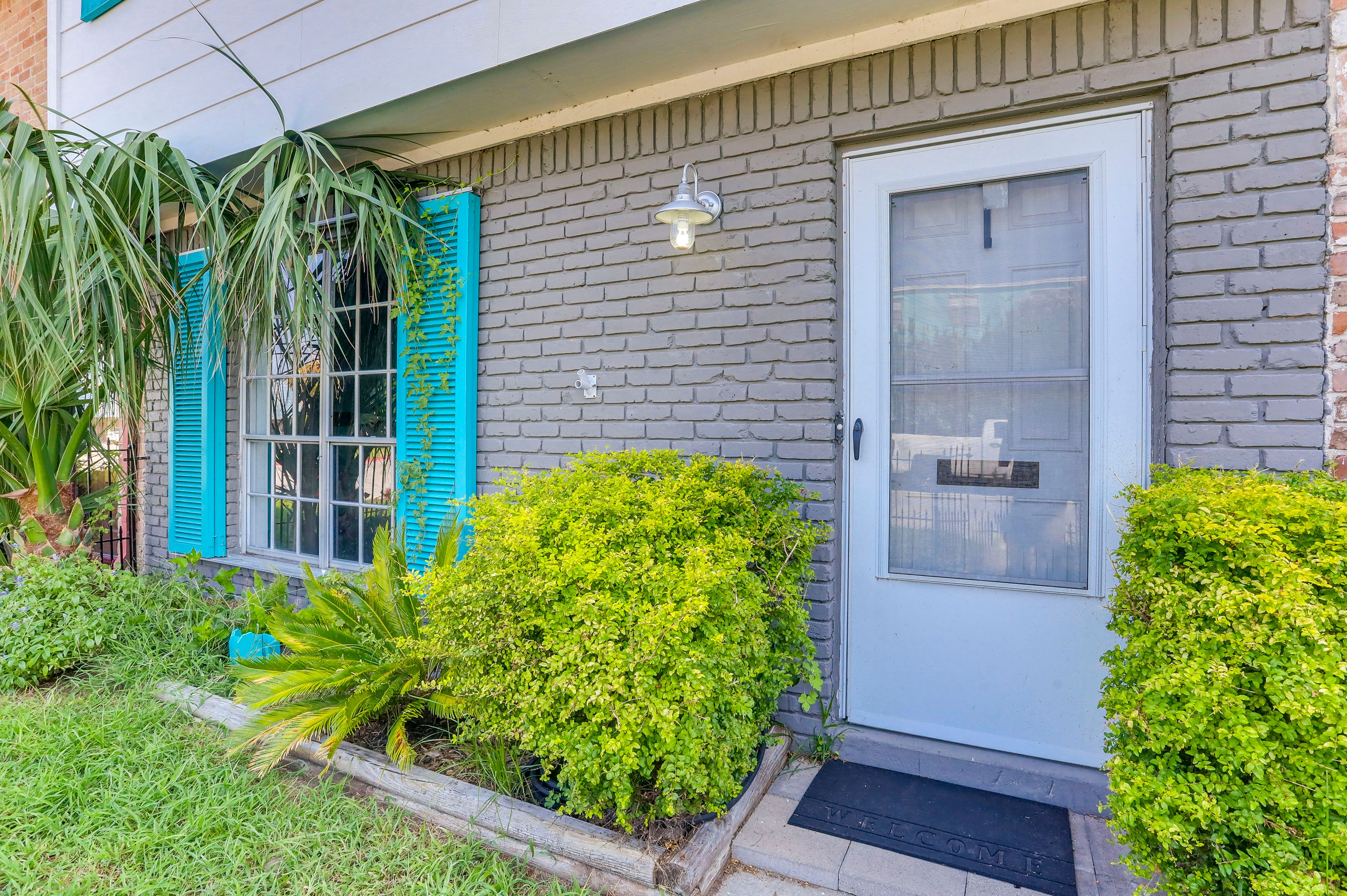 Townhome Exterior | Keyless Entry