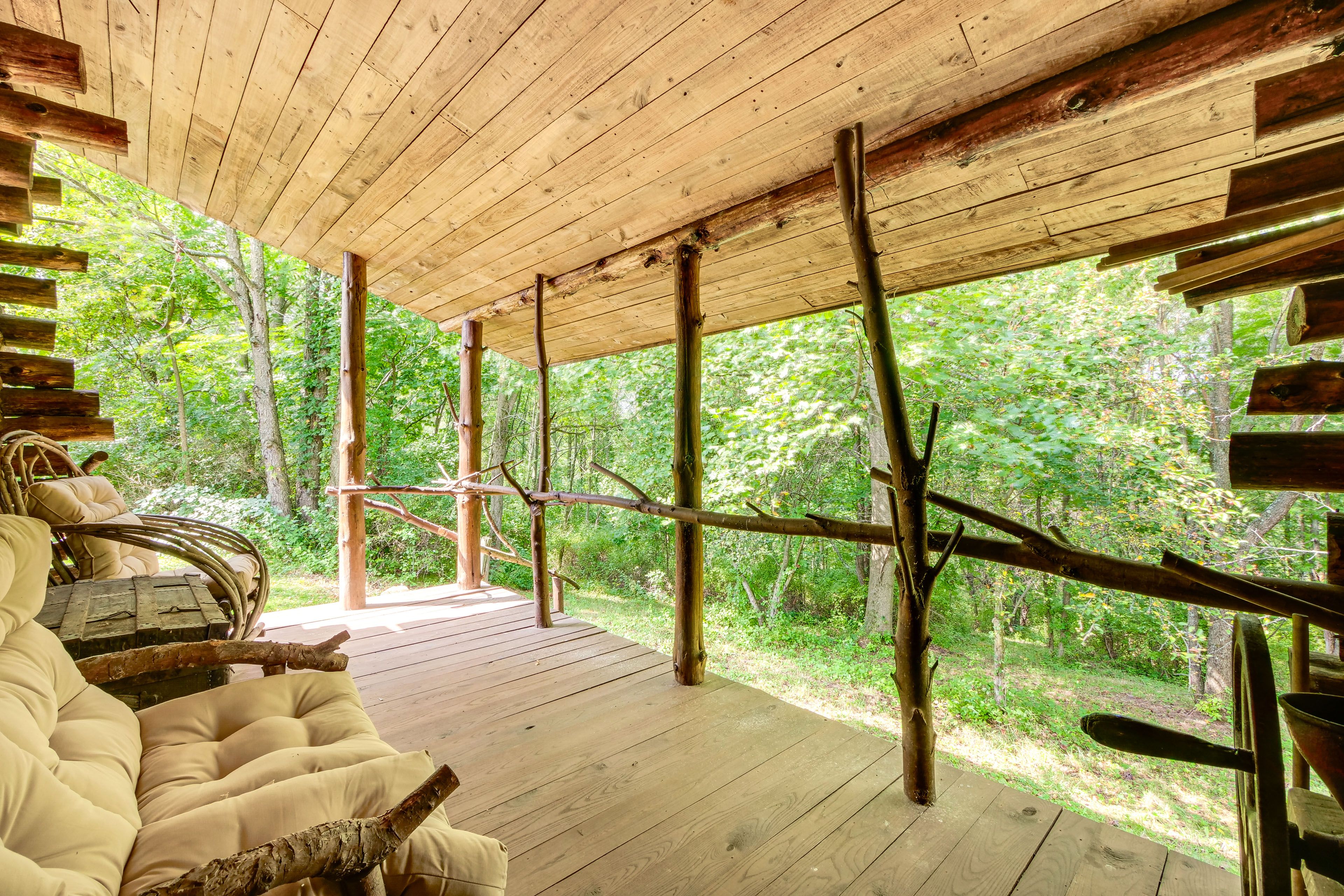 Deck | On-Site Trails | Fire Pit