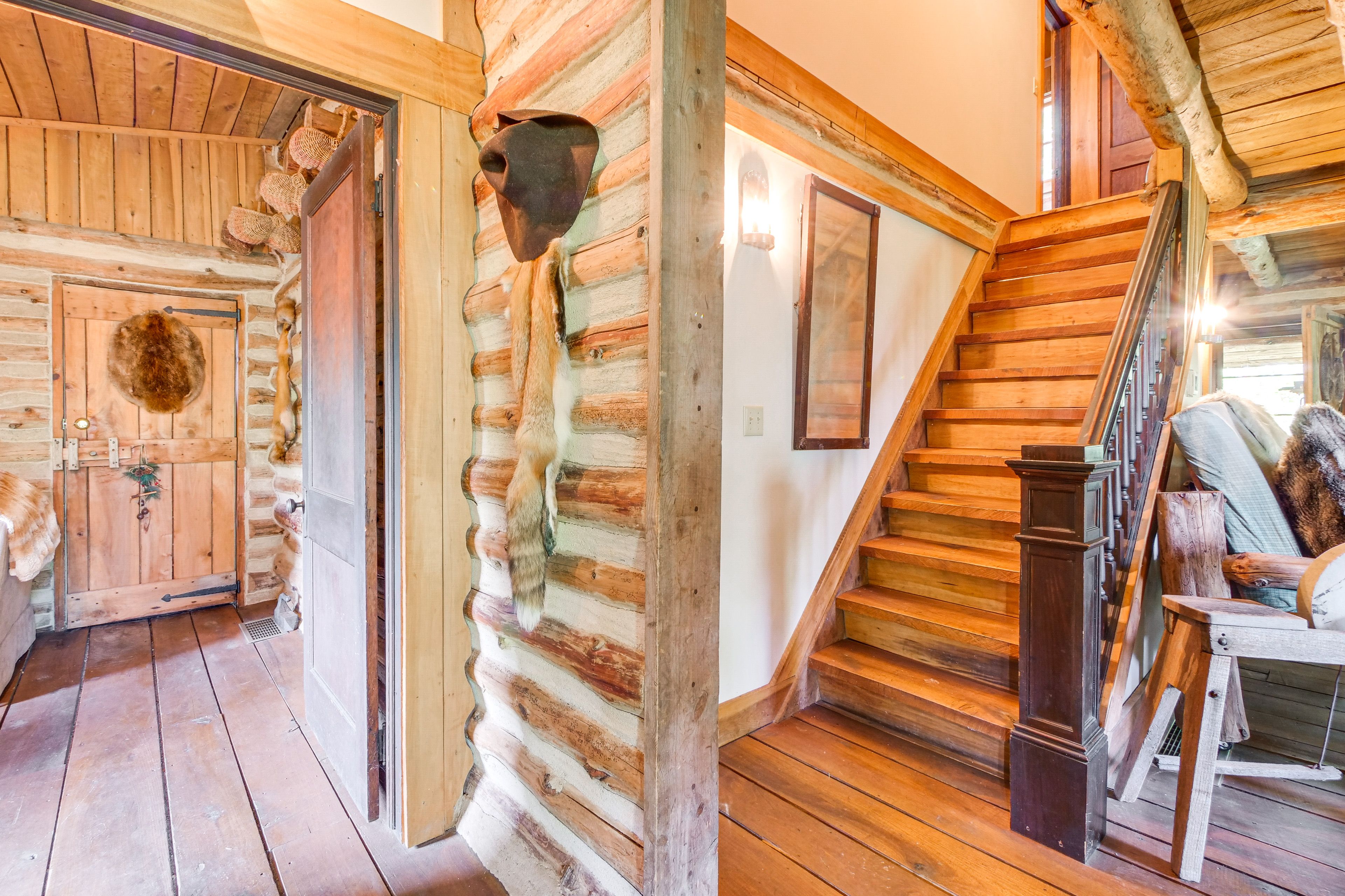 Stairs to Access 2nd Floor