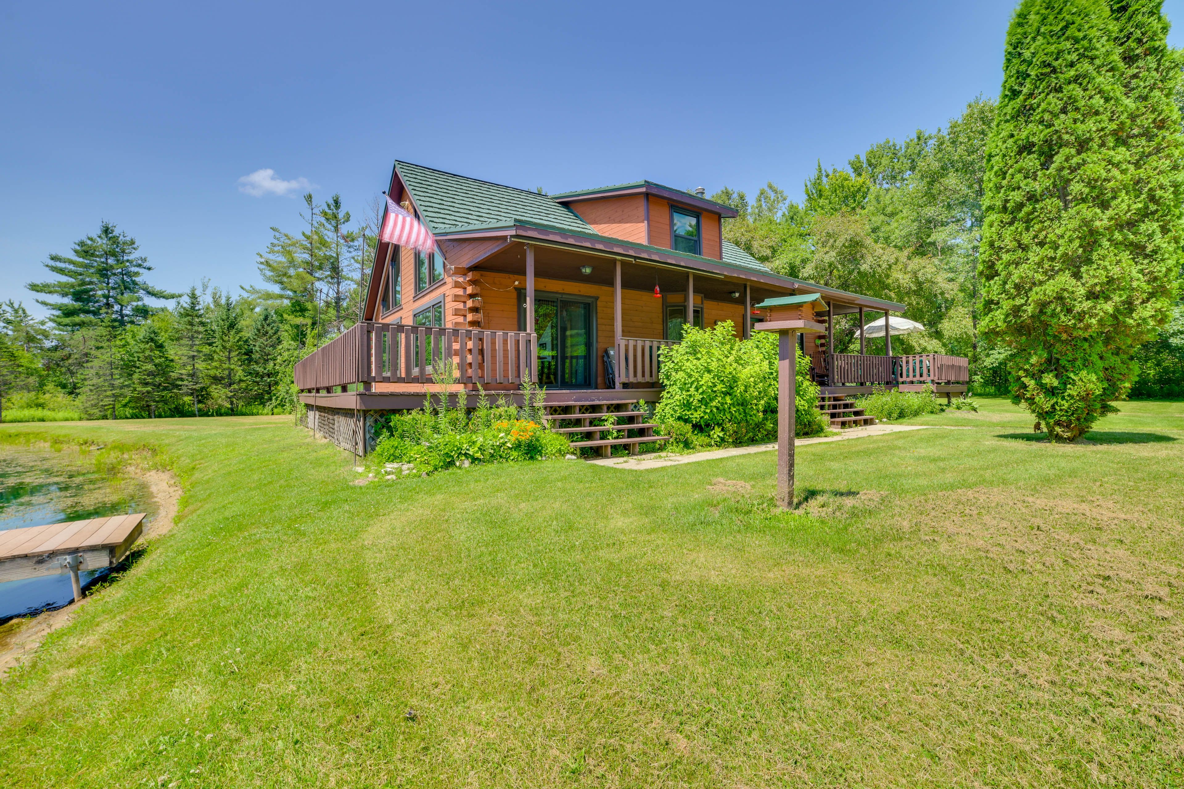 Yard | Stocked Fishing Pond | Fishing Poles Provided