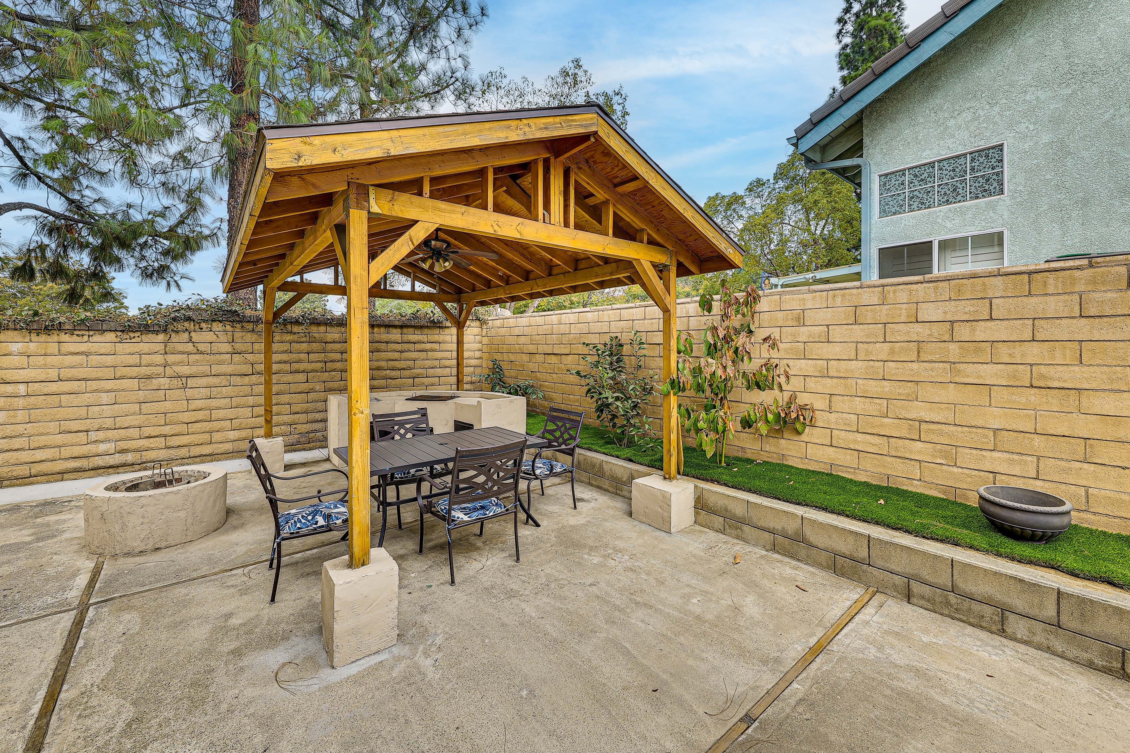House Exterior | Furnished Patio w/ Gazebo | Dining Area | Charcoal Grill