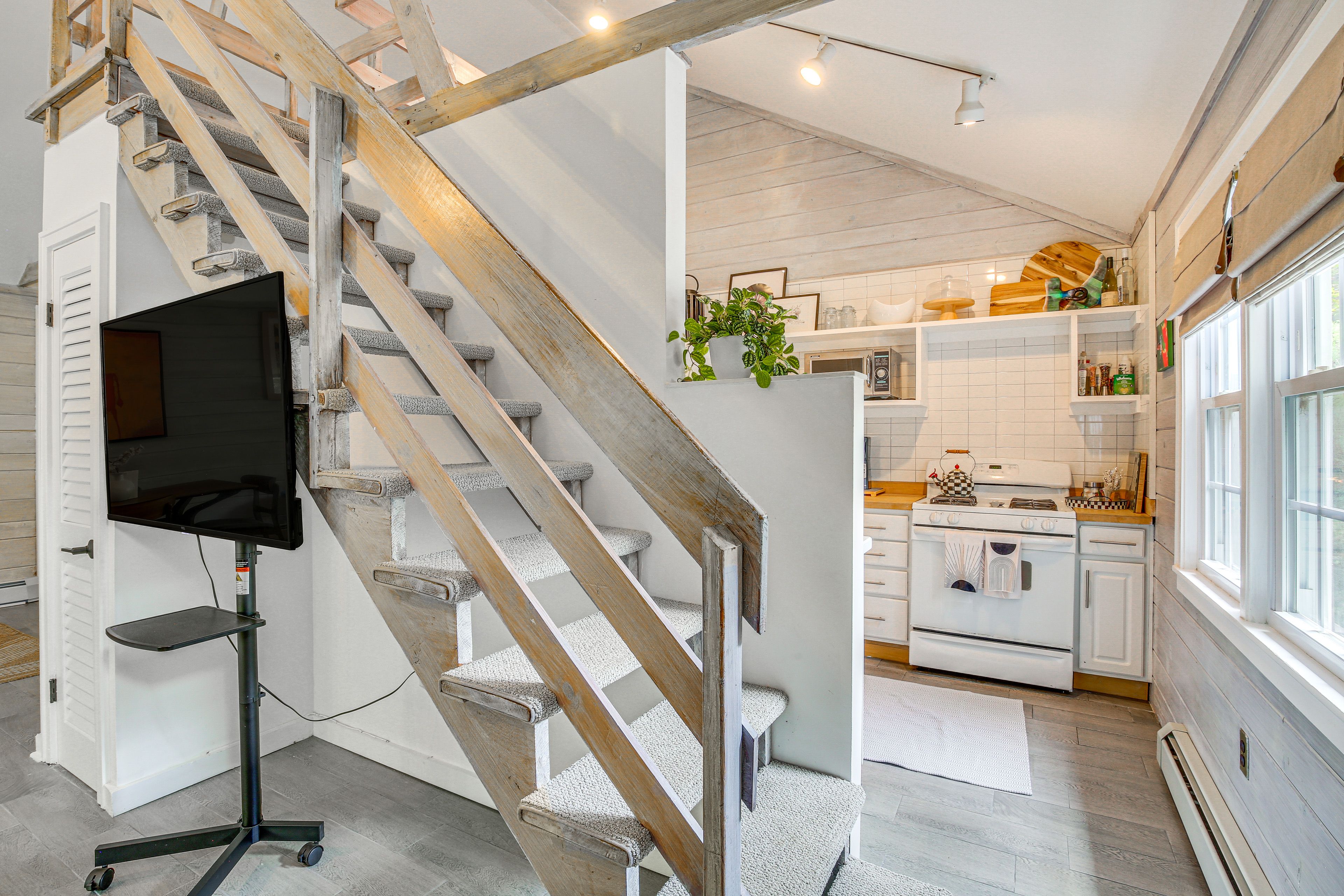 Stairs to Access 2nd Floor