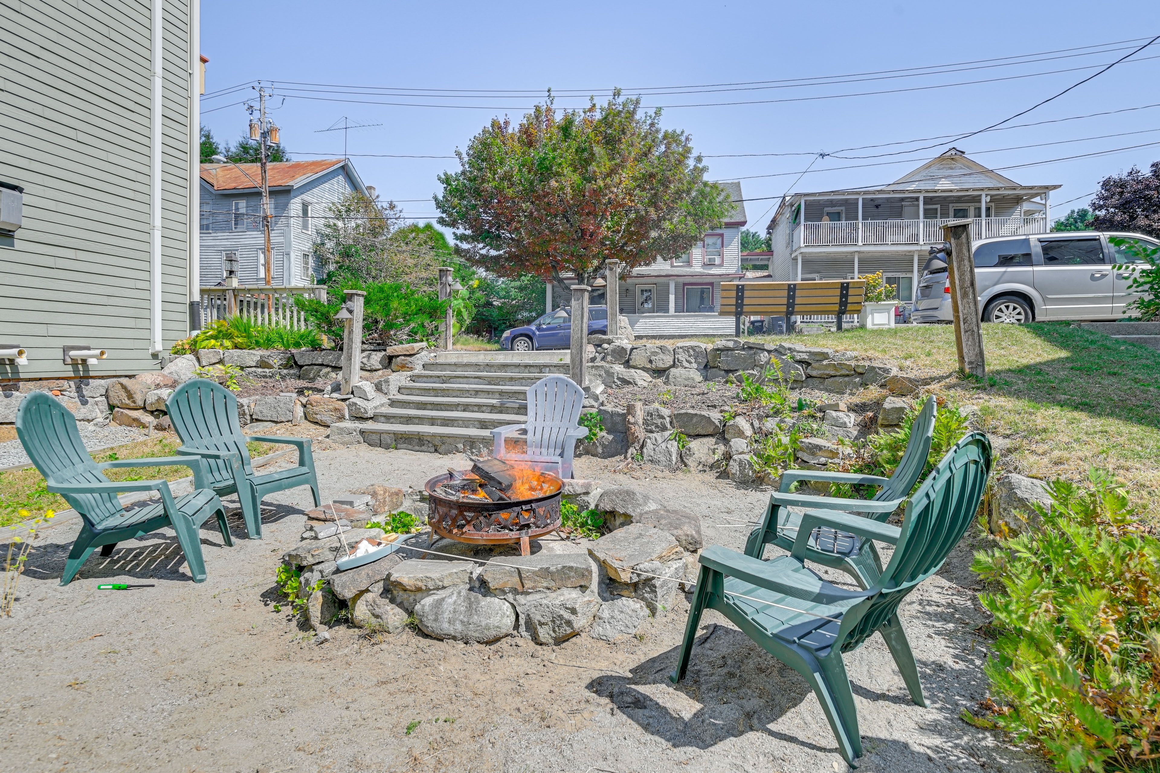 Wood-Burning Fire Pit