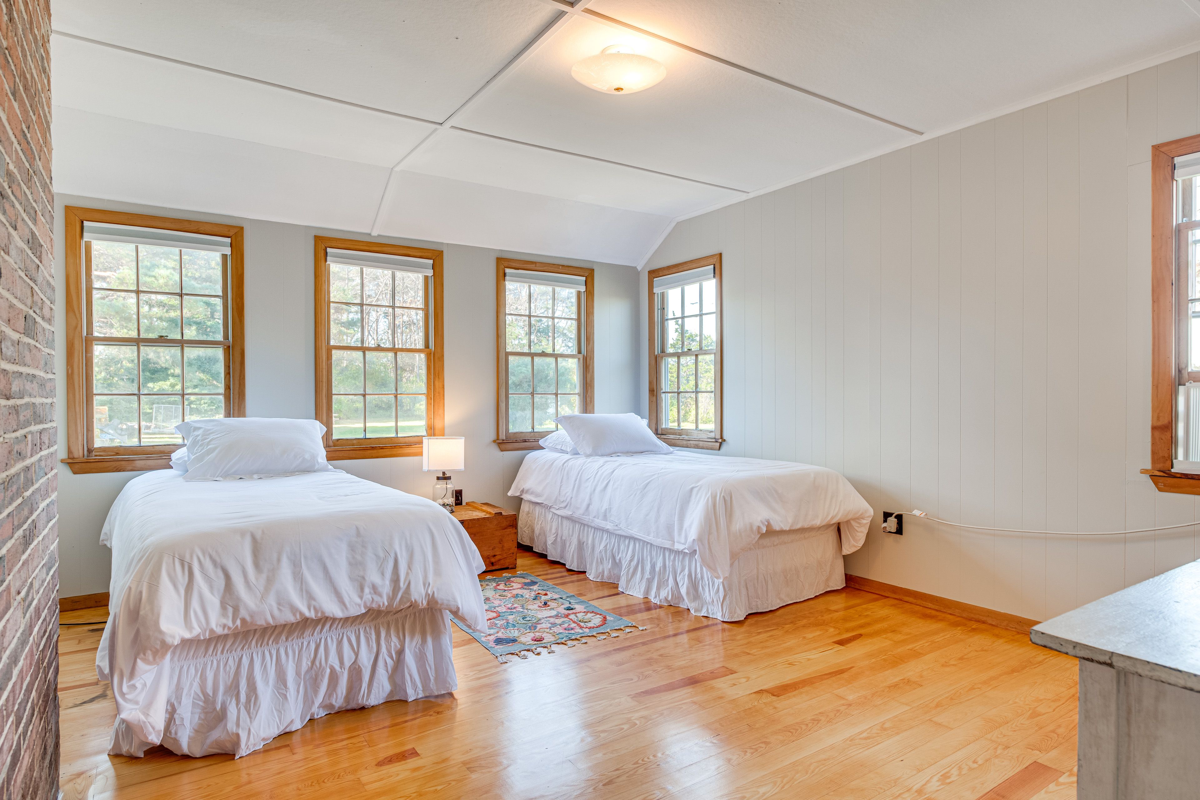 Bedroom 1 | 2 Twin Beds | Smart TV | Linens Provided