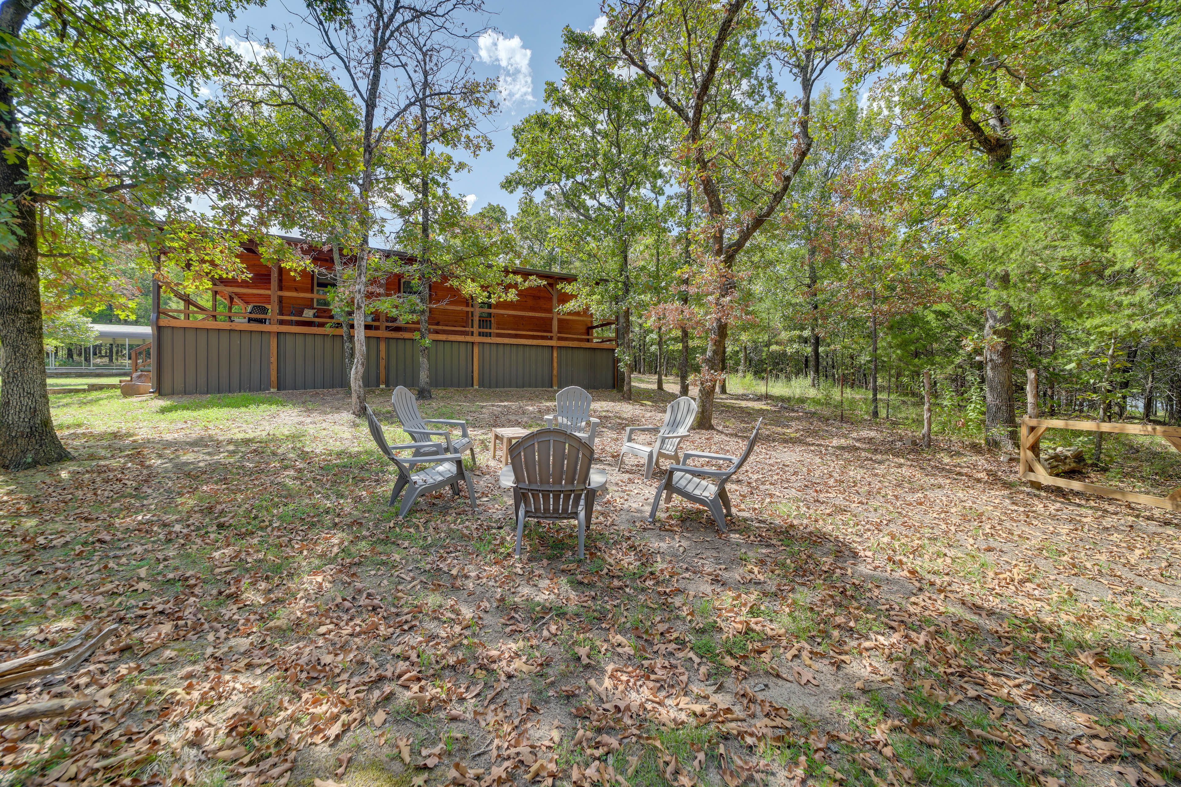 Private Backyard Area