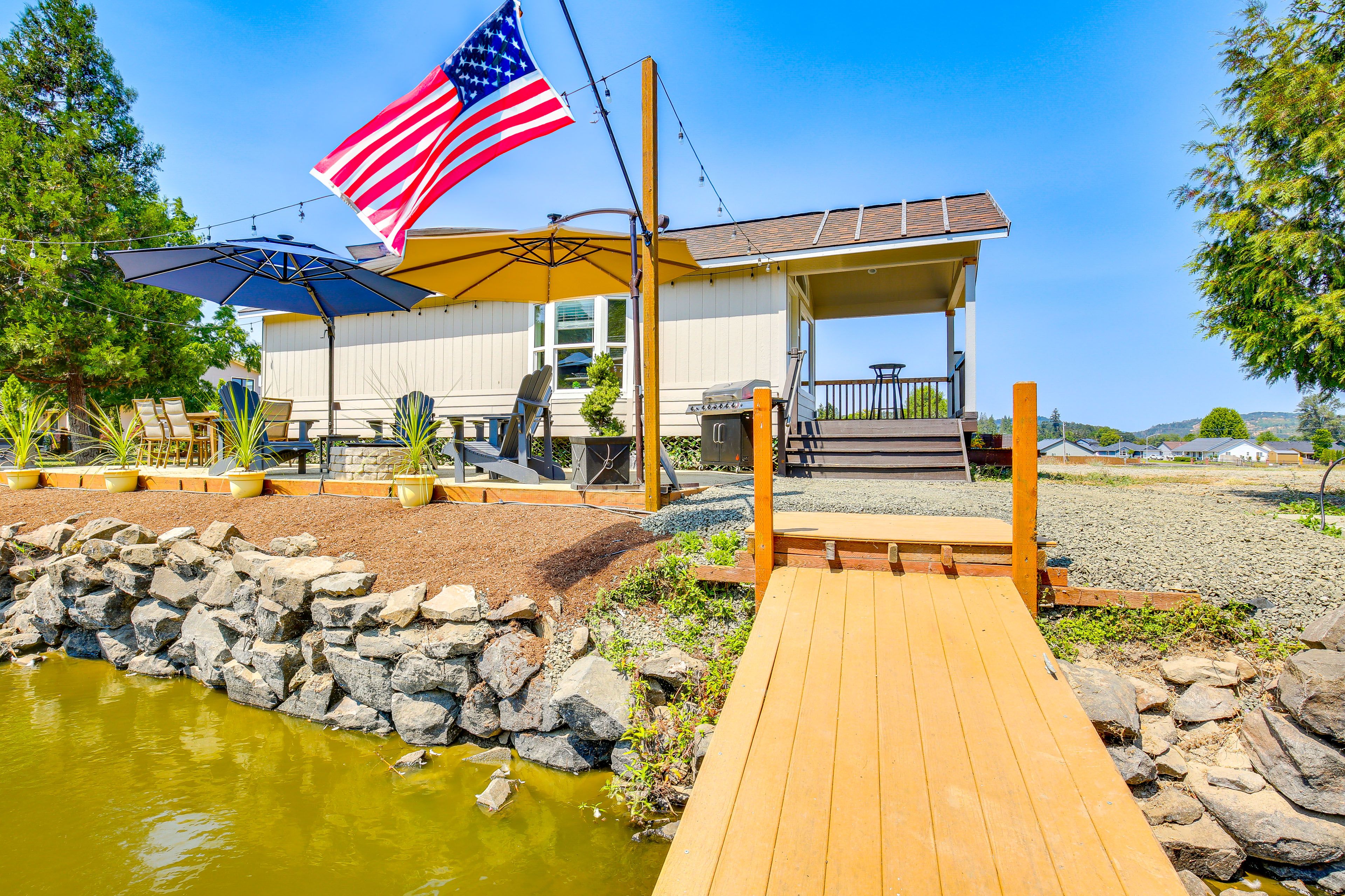 Private Dock | Kayaks | Pedal Boat