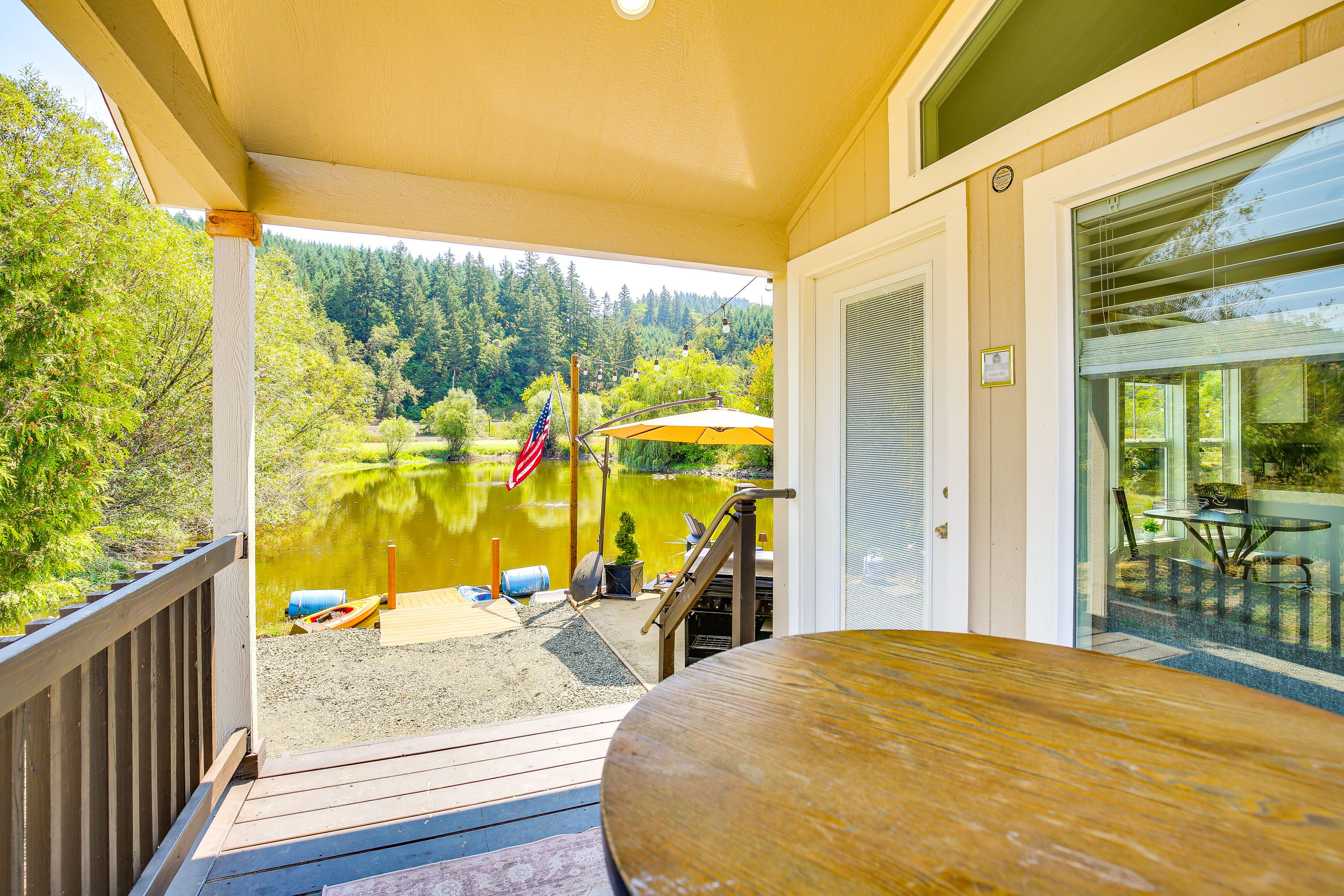 Covered Deck