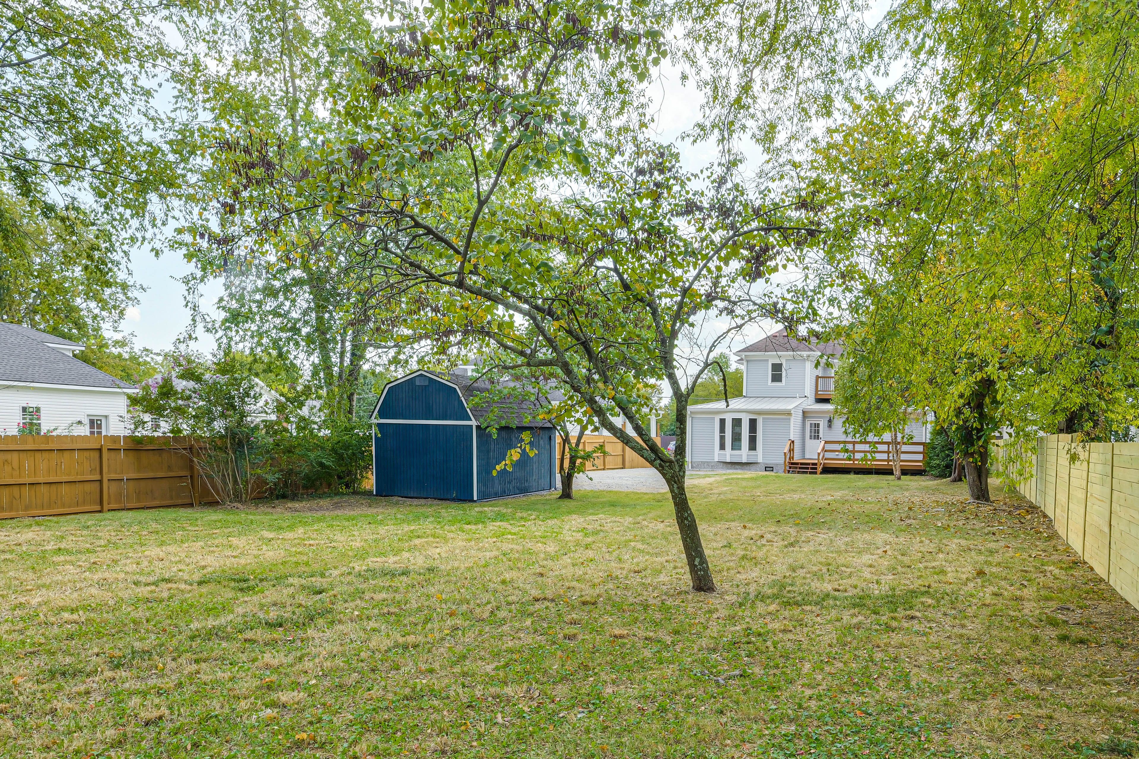 Fenced-In Yard