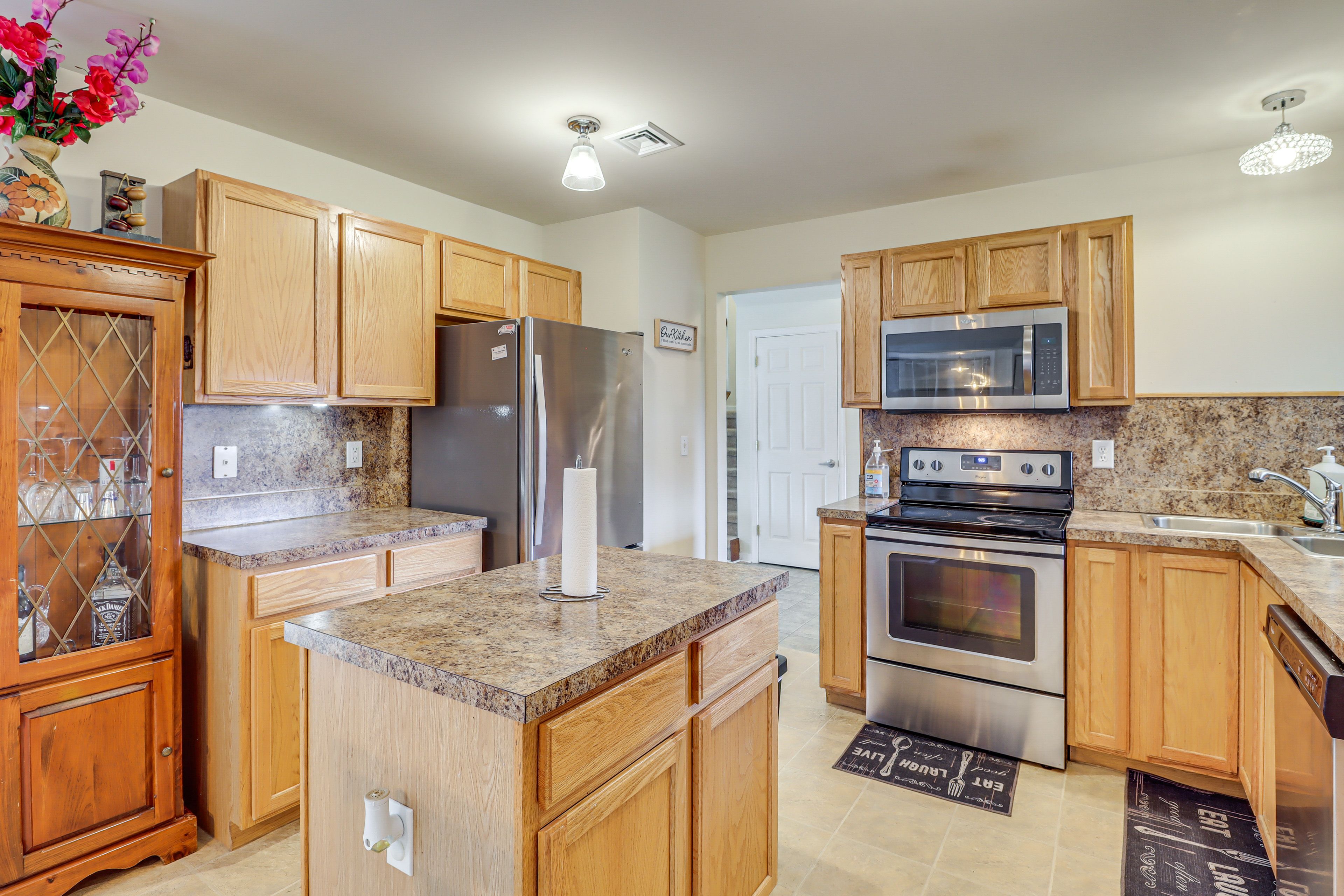 Kitchen | 1st Floor | Keurig Coffee Maker | Dishwasher | Refrigerator