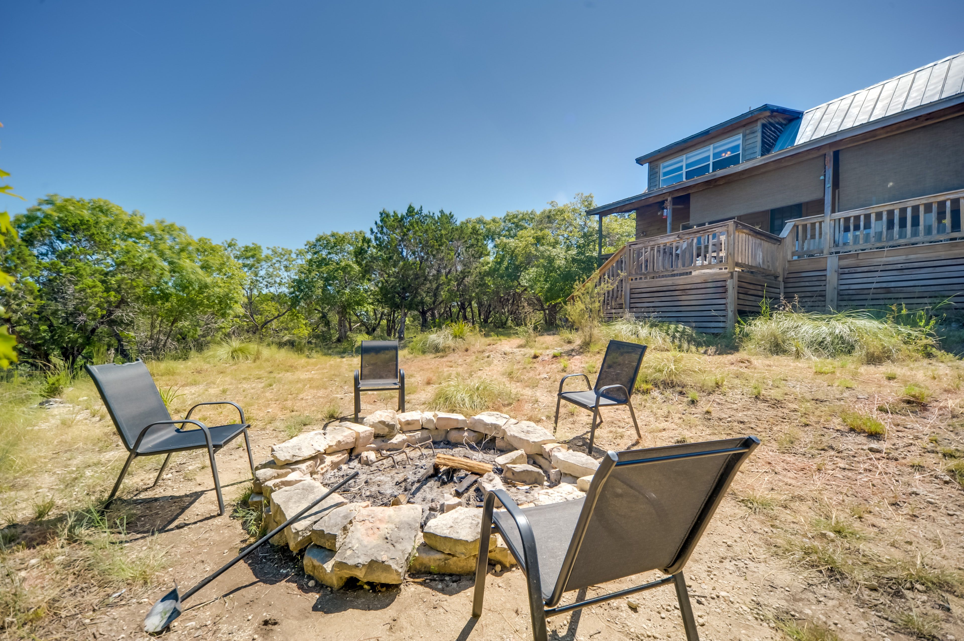 Wood-Burning Fire Pit