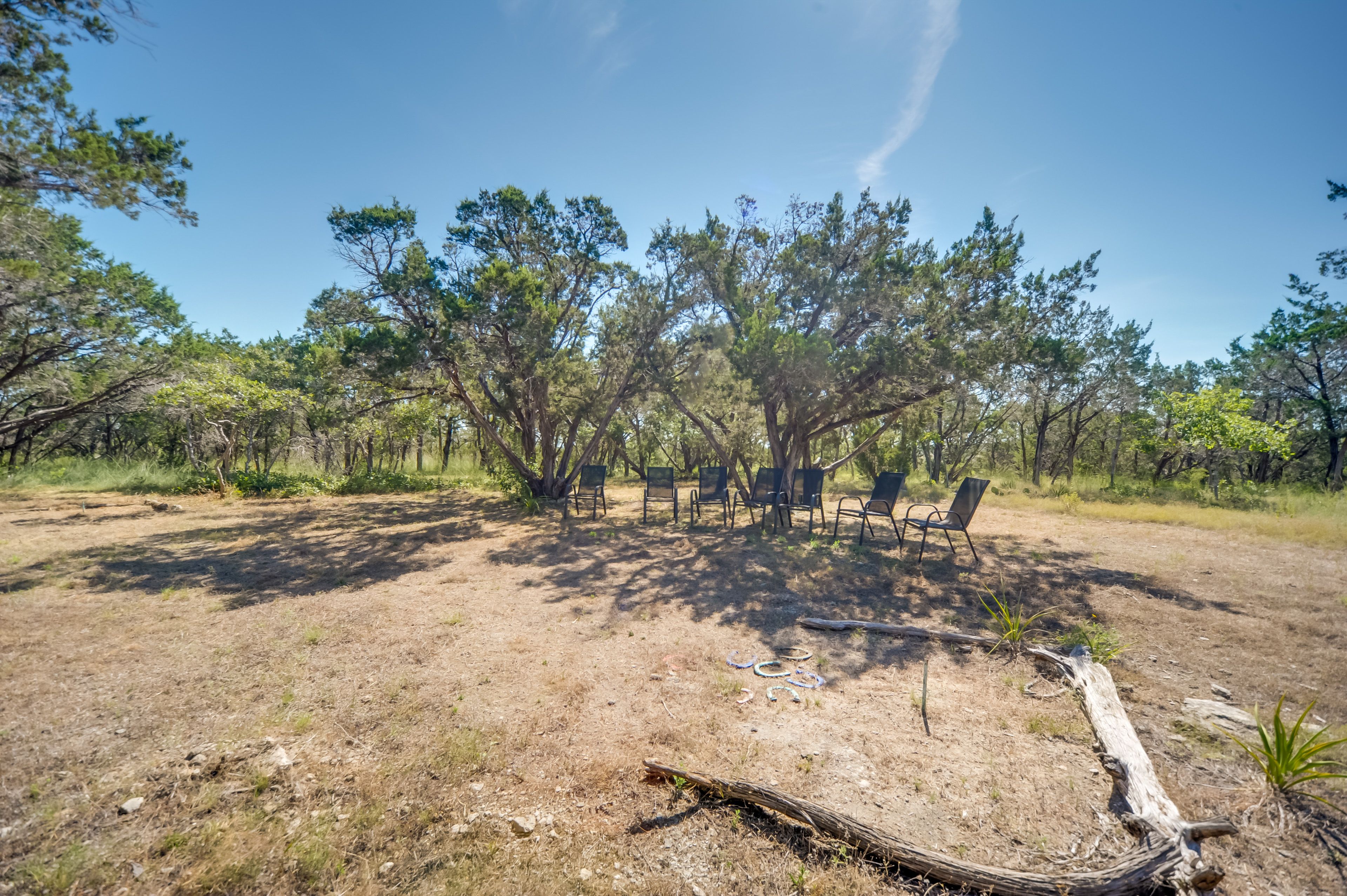 Shared Outdoor Space | Horseshoes | 25 Acres | Scenic Views
