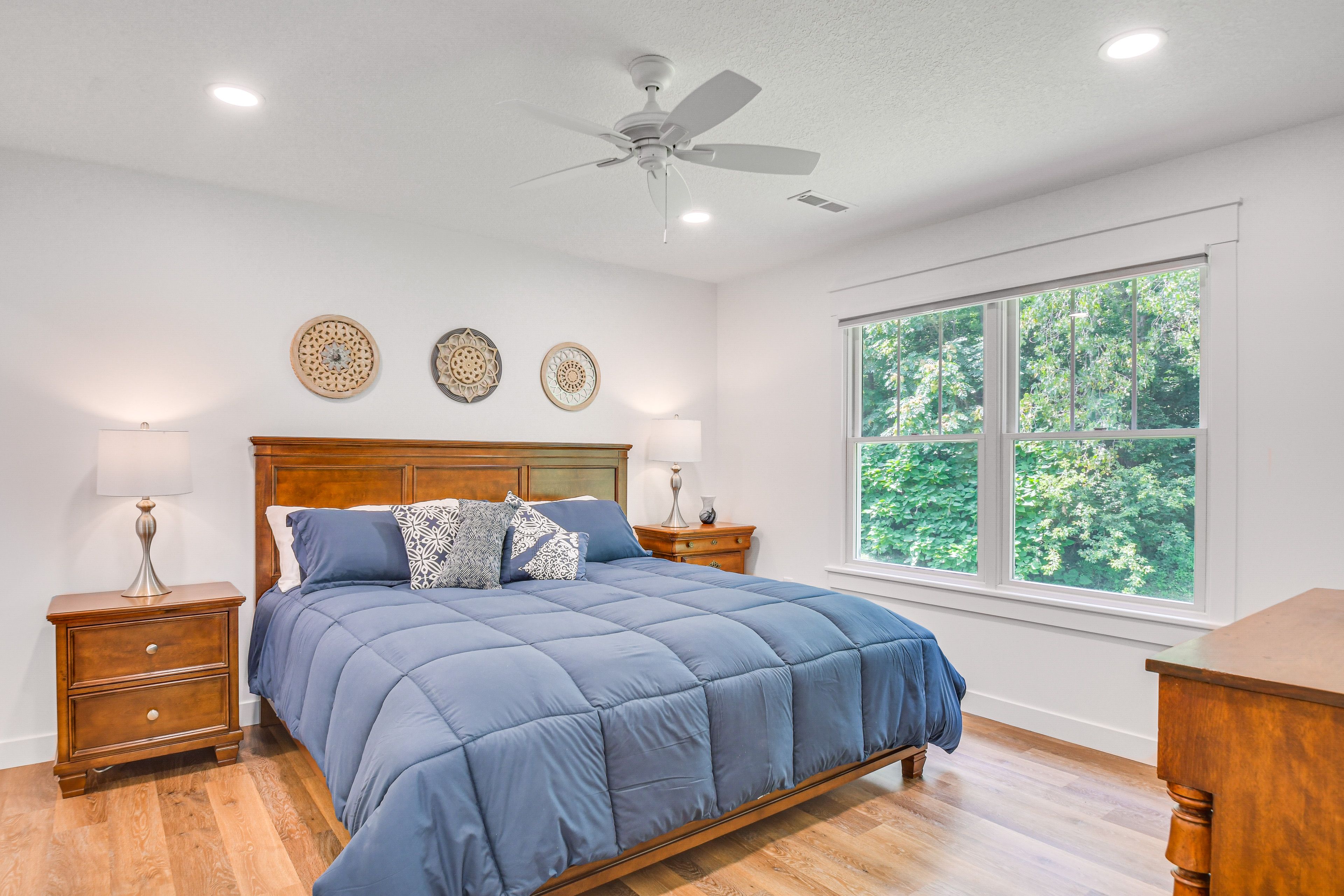 Bedroom 1 | King Bed | Linens Provided | Smart TV