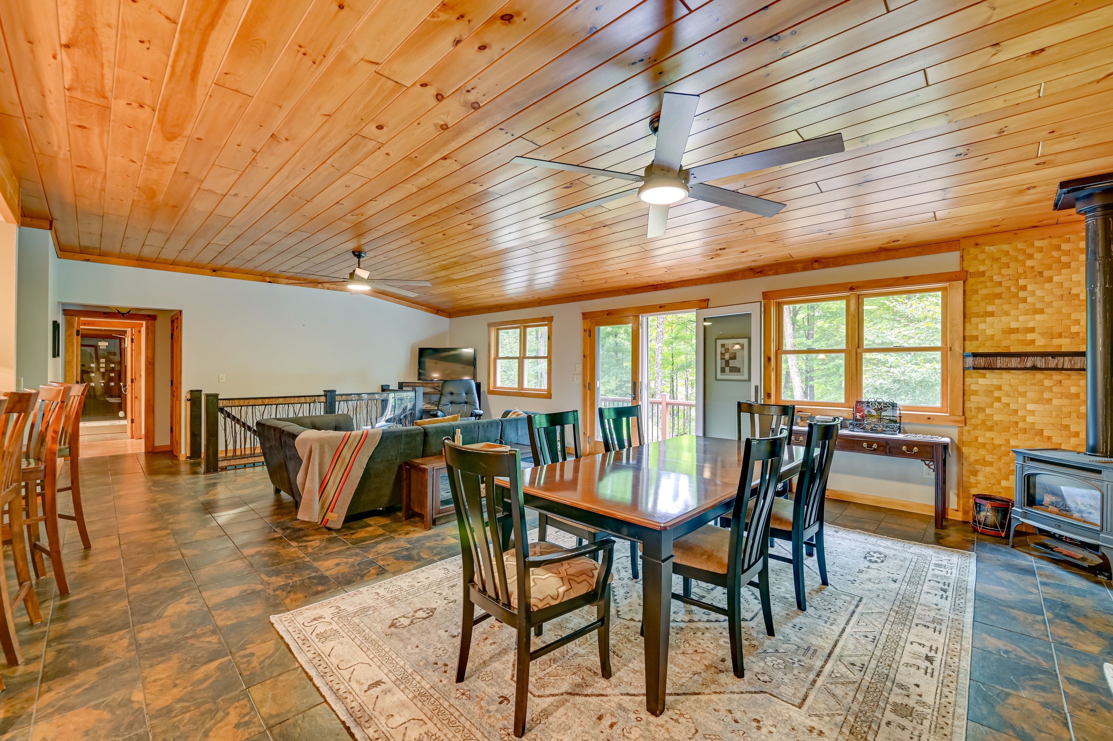 Dining Area | Dishware & Flatware Provided | 1st Floor