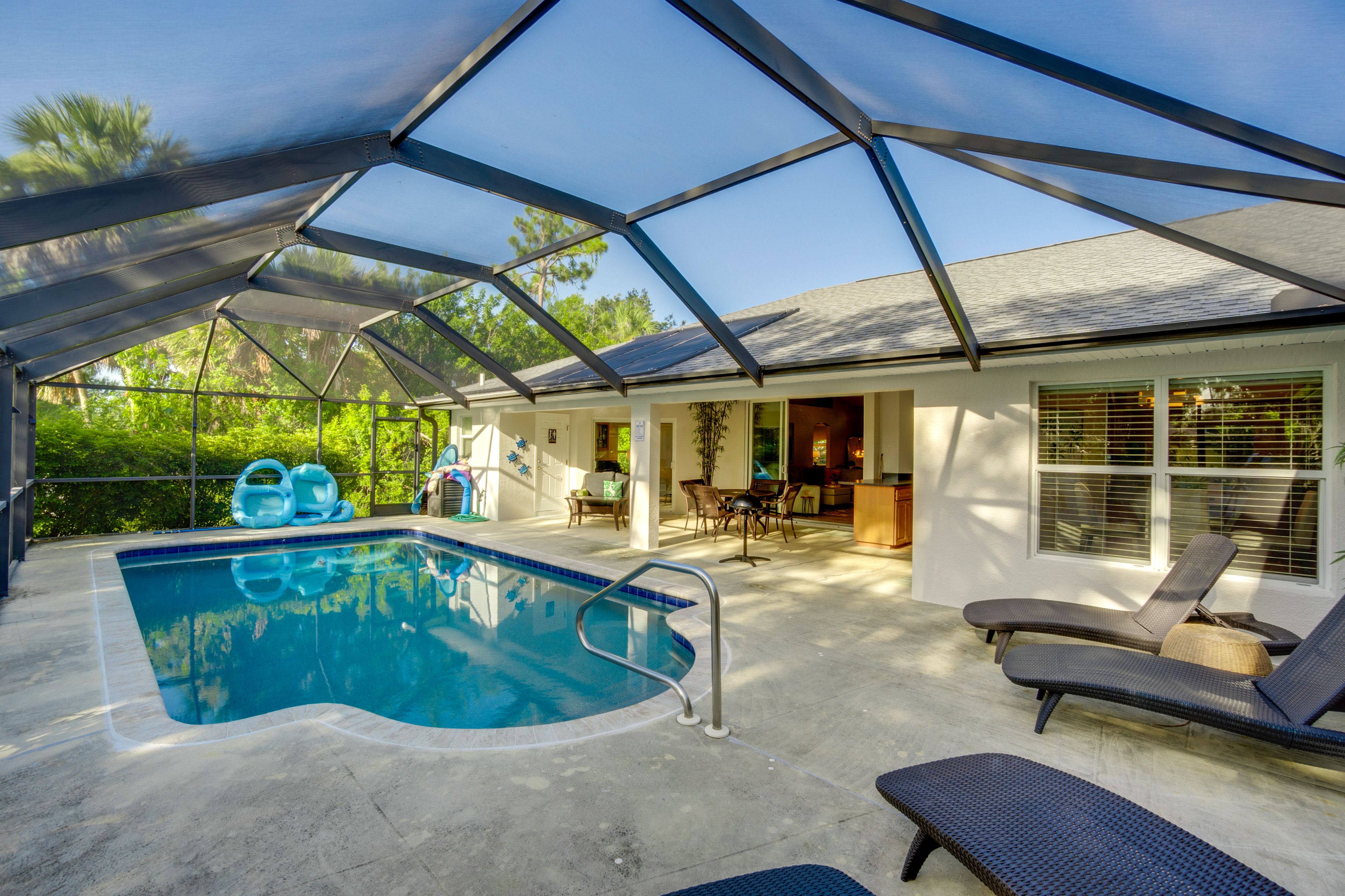Port Charlotte Vacation Rental | 3BR | 2.5BA | 2,159 Sq Ft | 1 Step Required