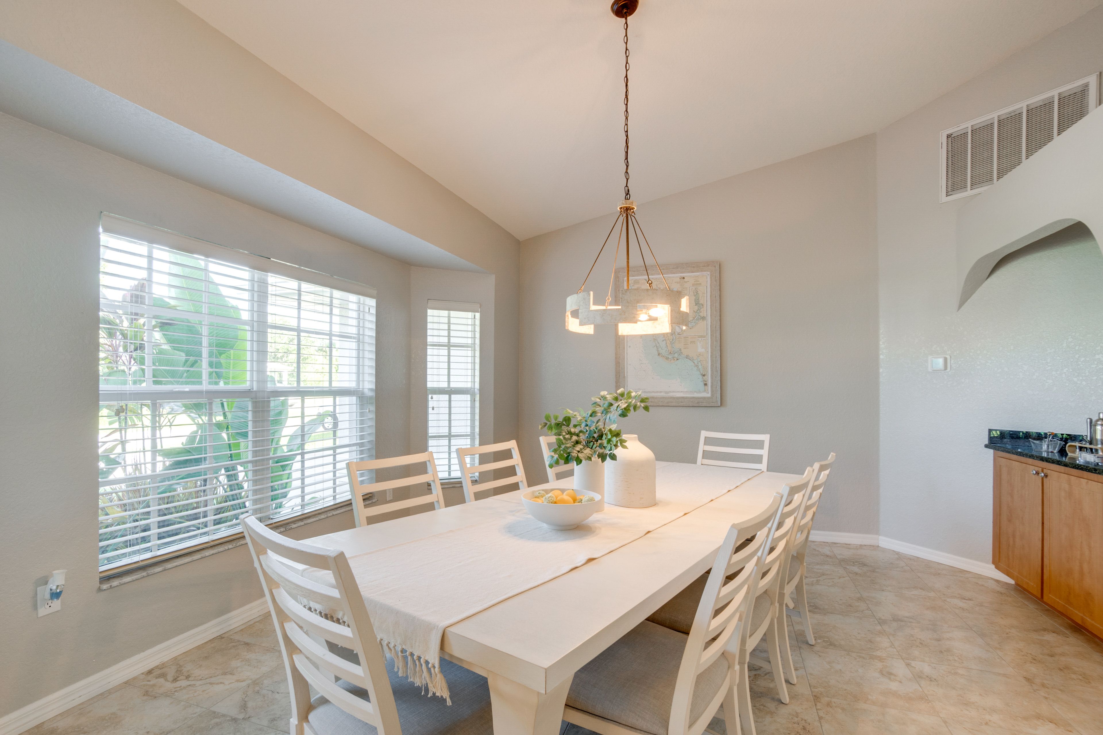 Dining Area | Dishware/Flatware | Trash Bags/Paper Towels