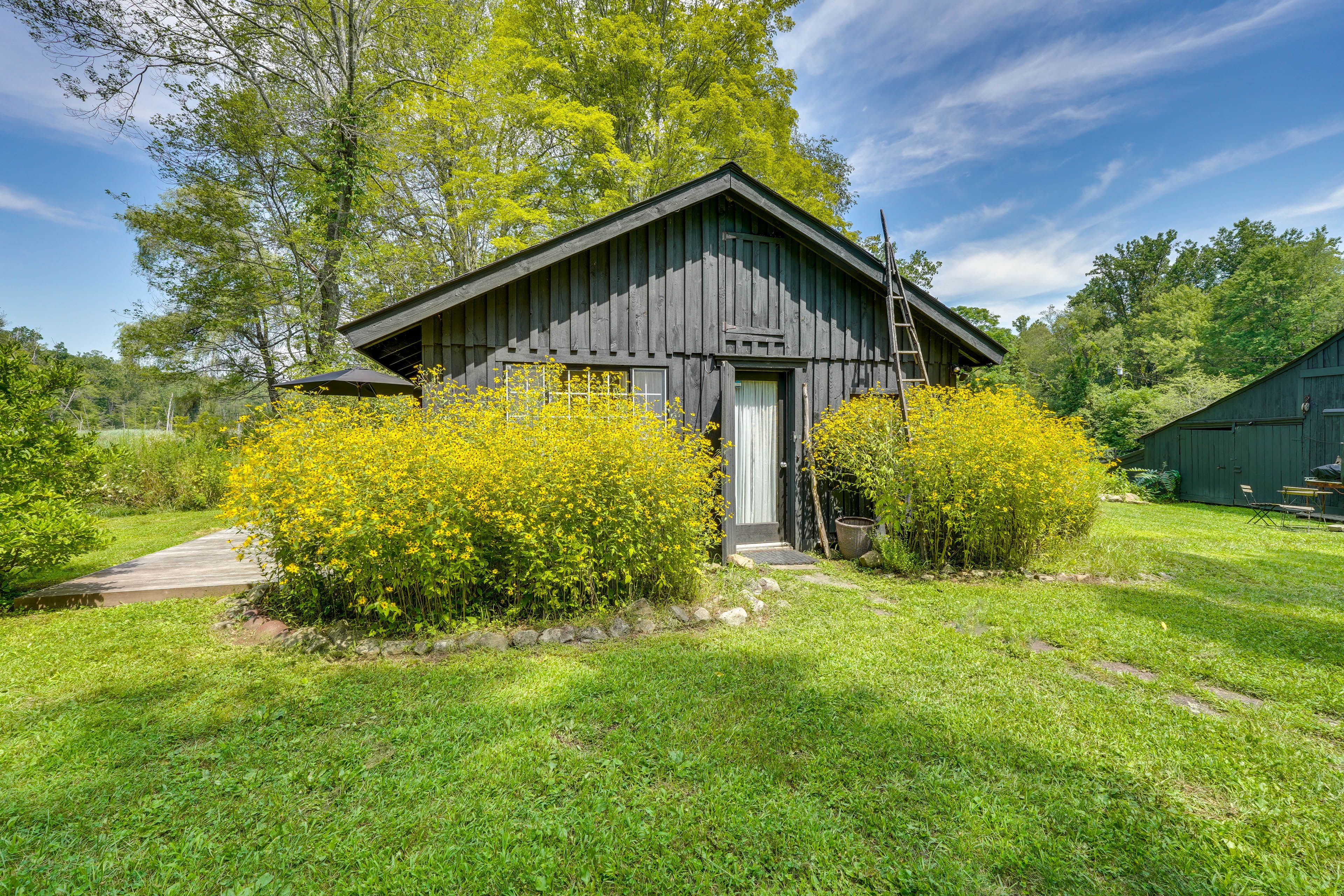 Studio Exterior | Parking | Shared Driveway (2 Vehicles)