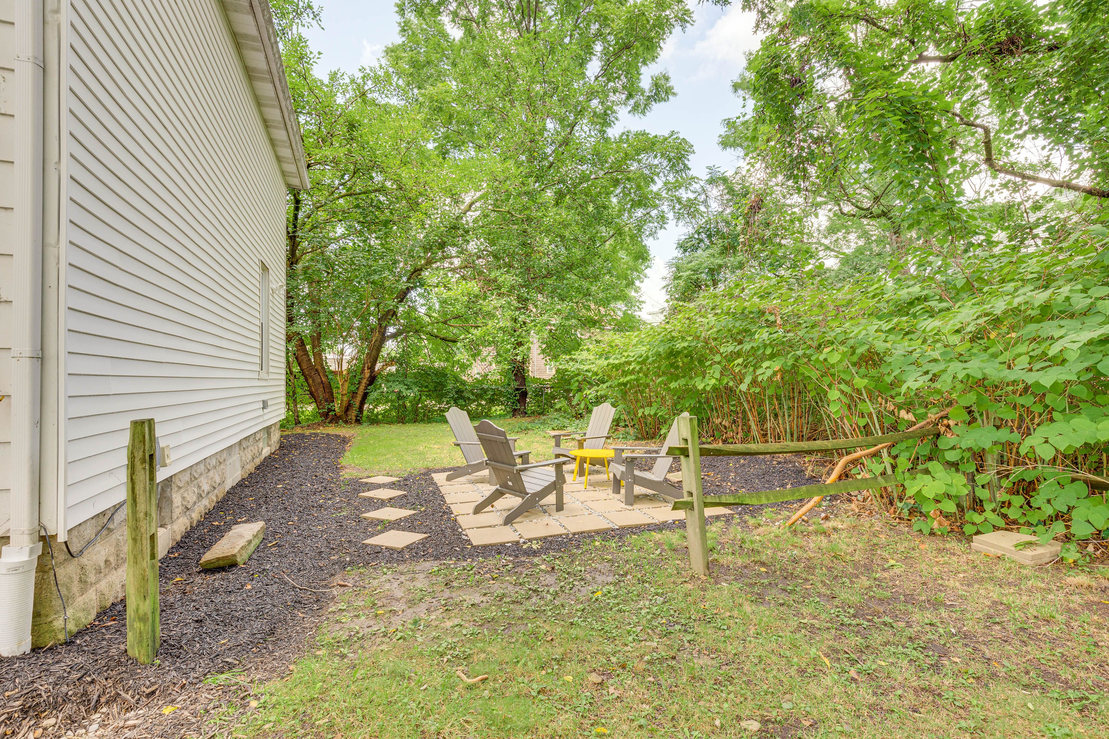 Private Backyard Area