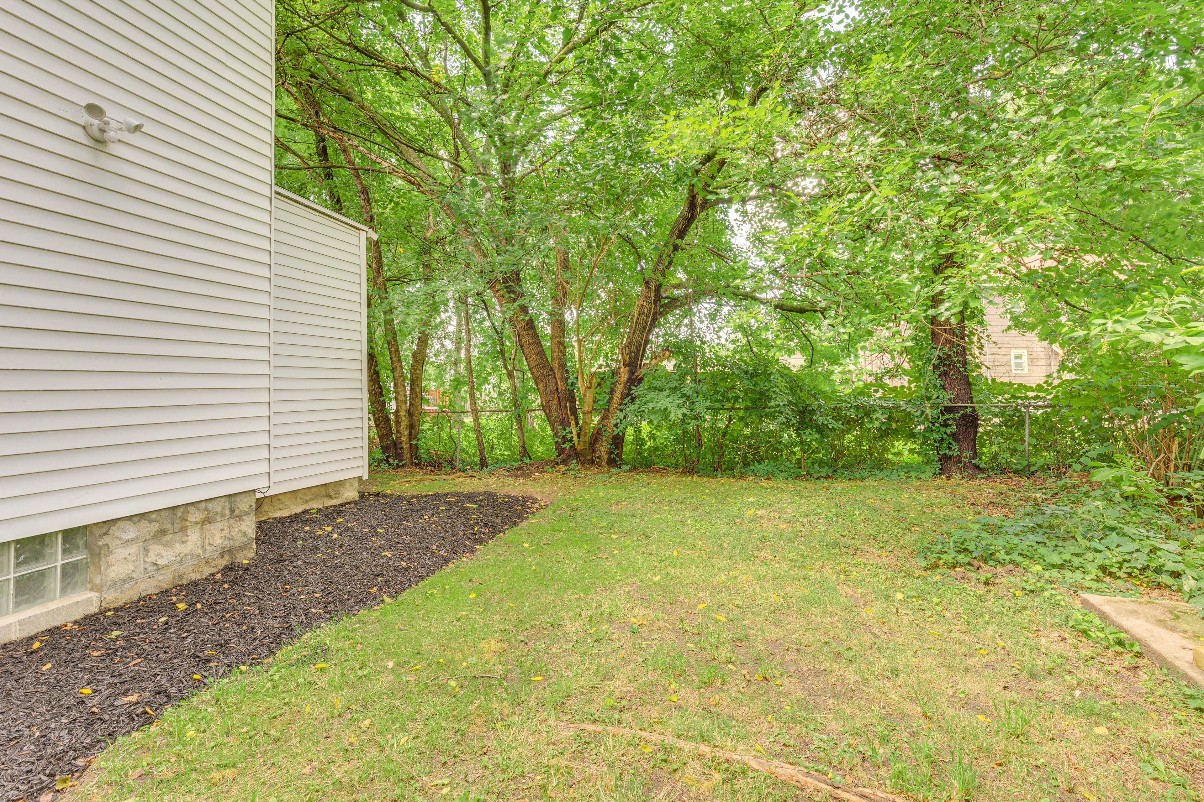 Private Backyard Area