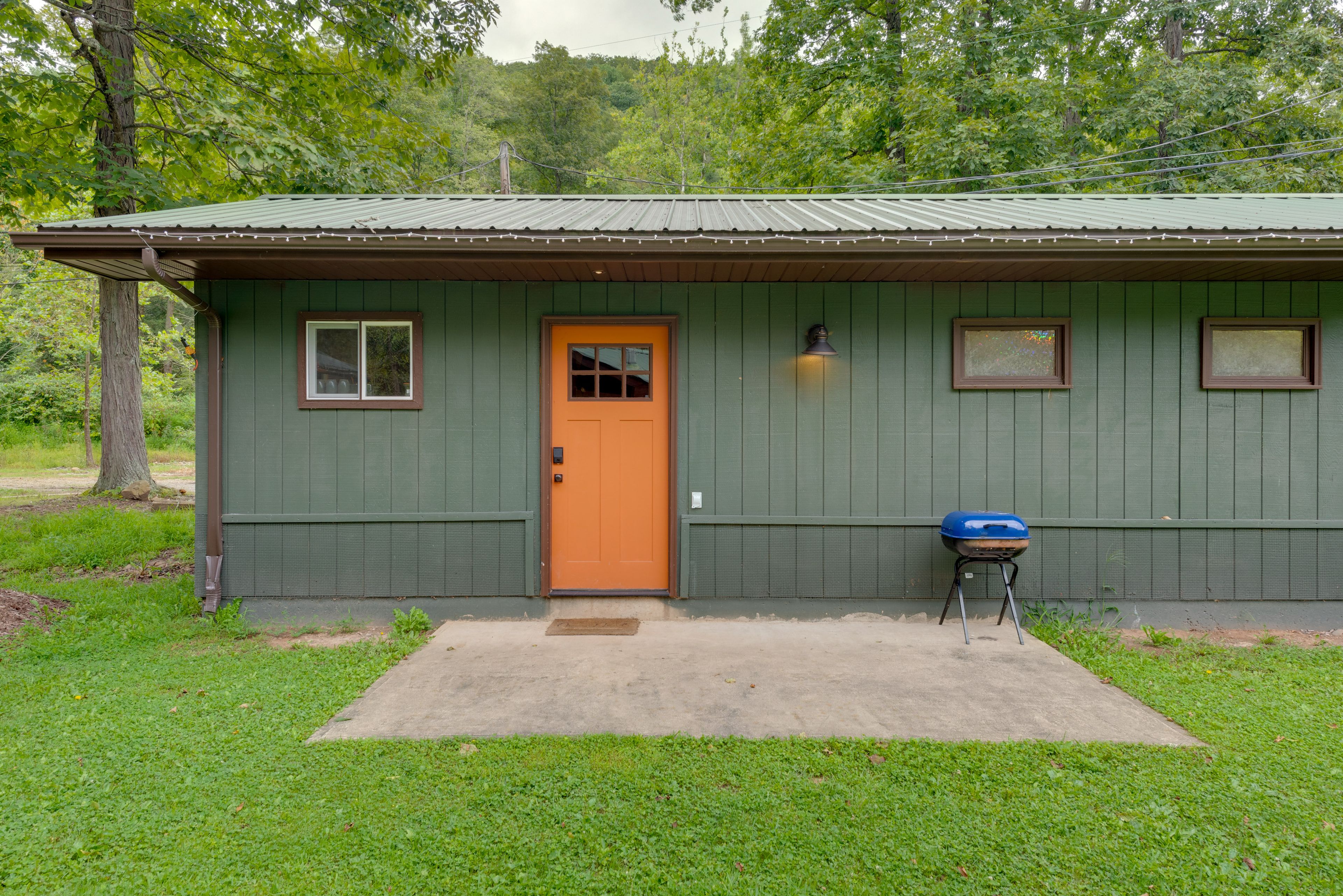 Exterior | Patio | Charcoal Grill