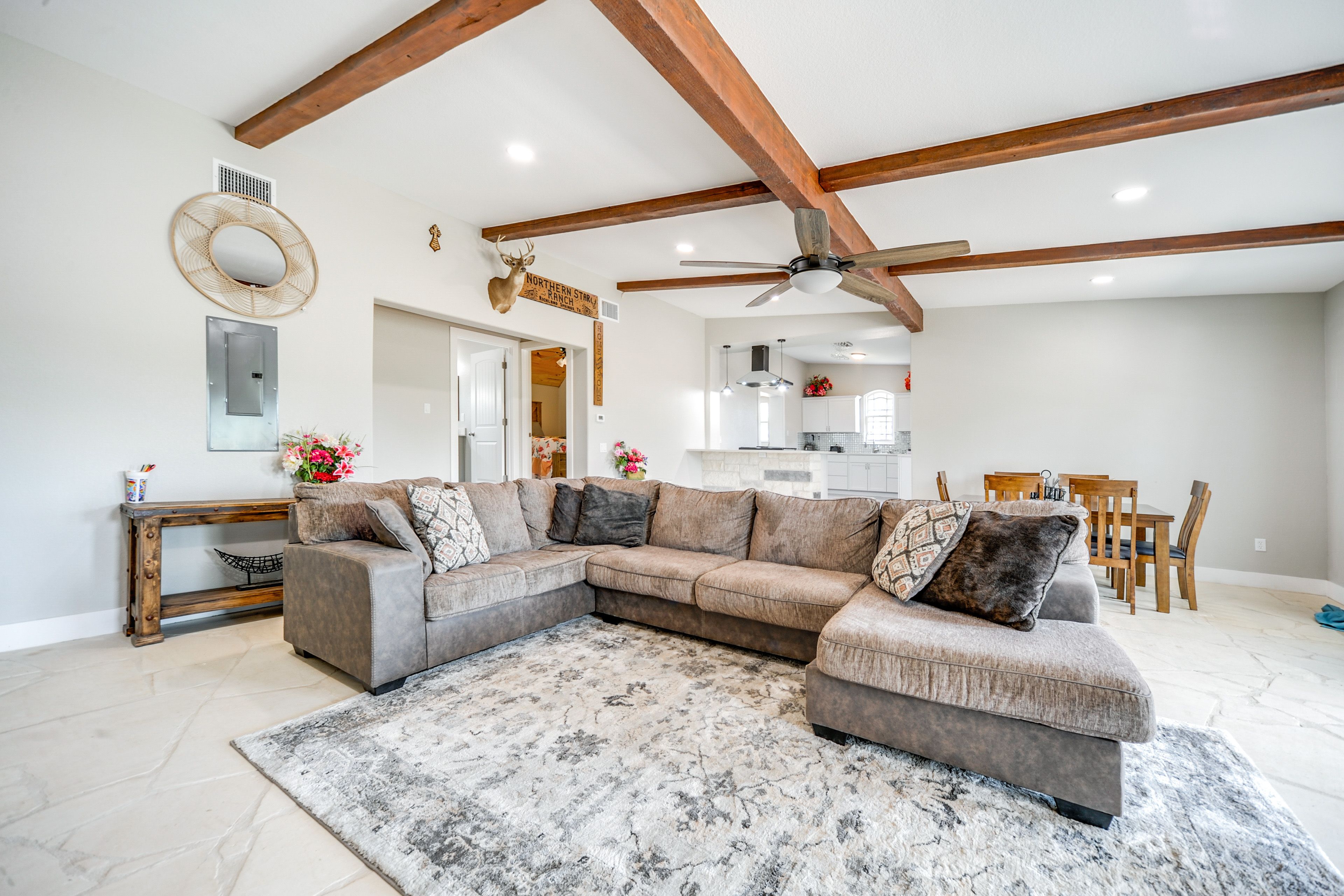 Living Room | Free WiFi | Single-Story Home