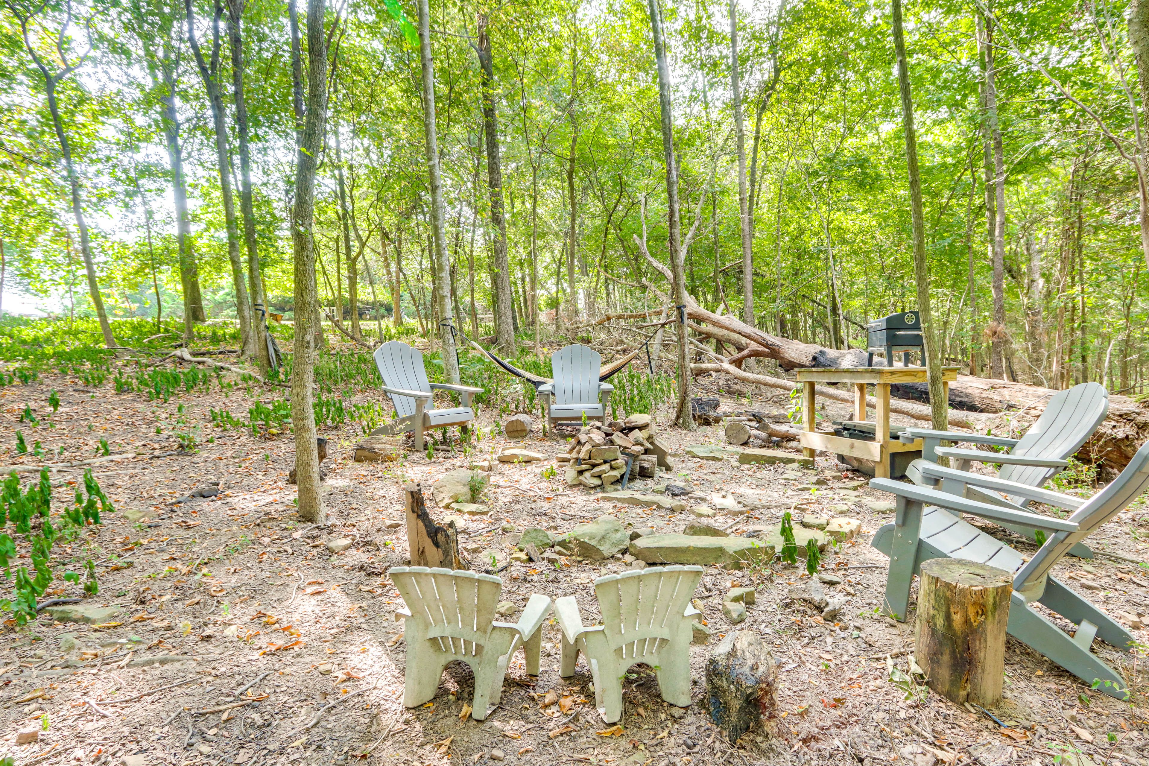Wood-Burning Fire Pit