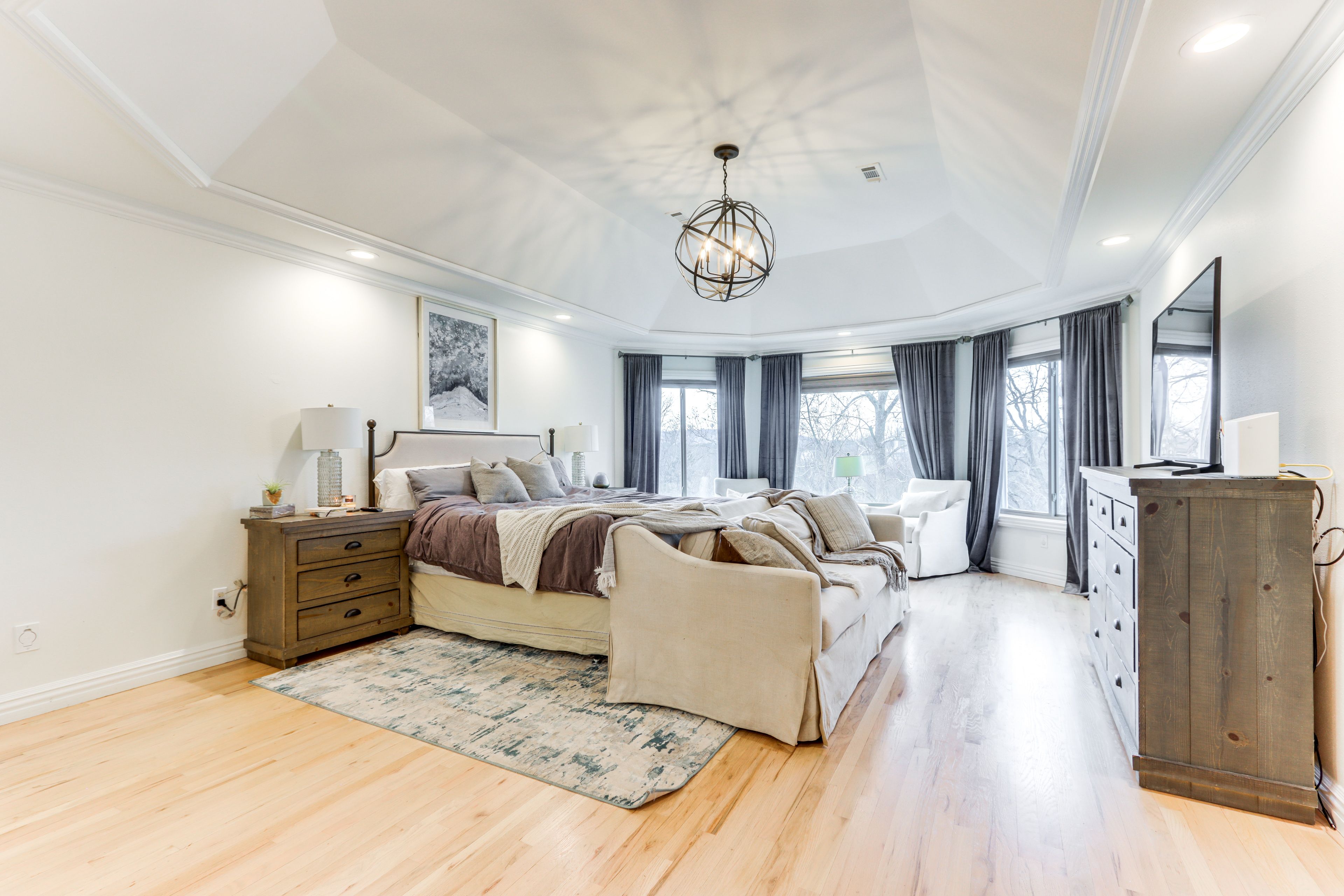Bedroom 1 | King Bed | Linens Provided | 2nd Floor