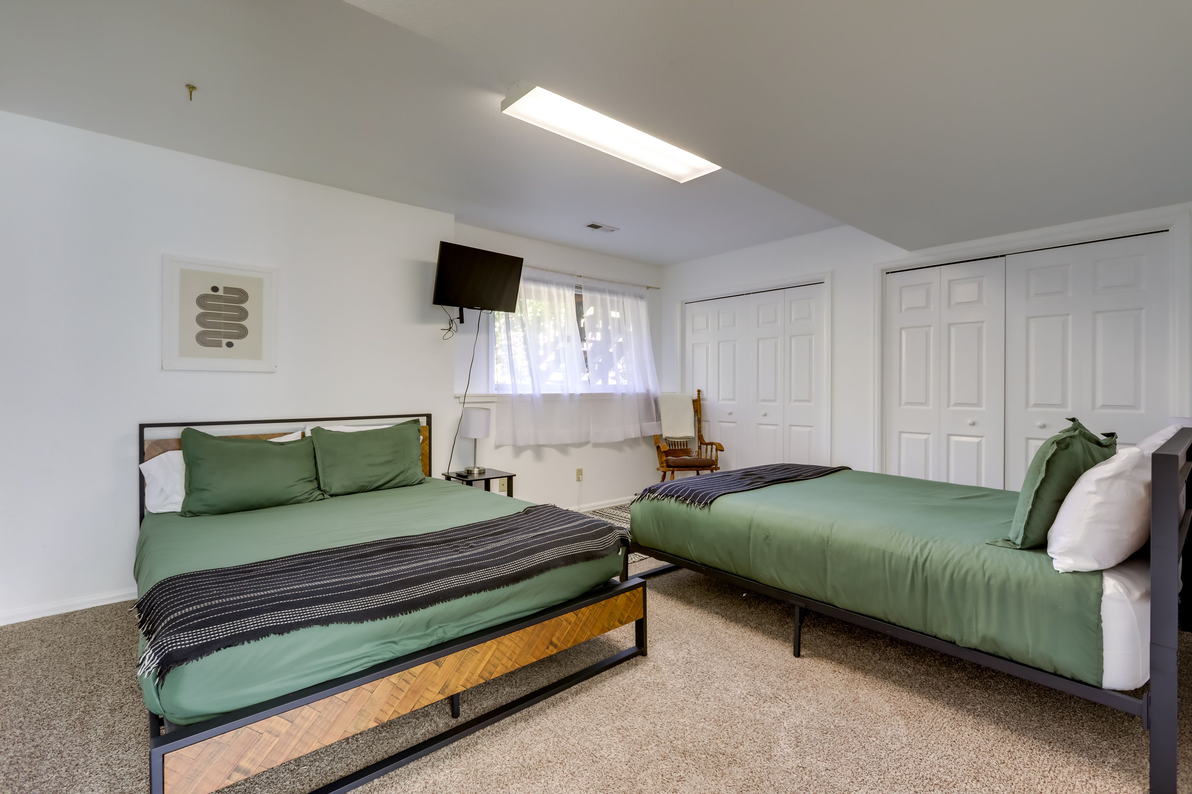 Bedroom 5 | Lower Level | 2 Queen Beds