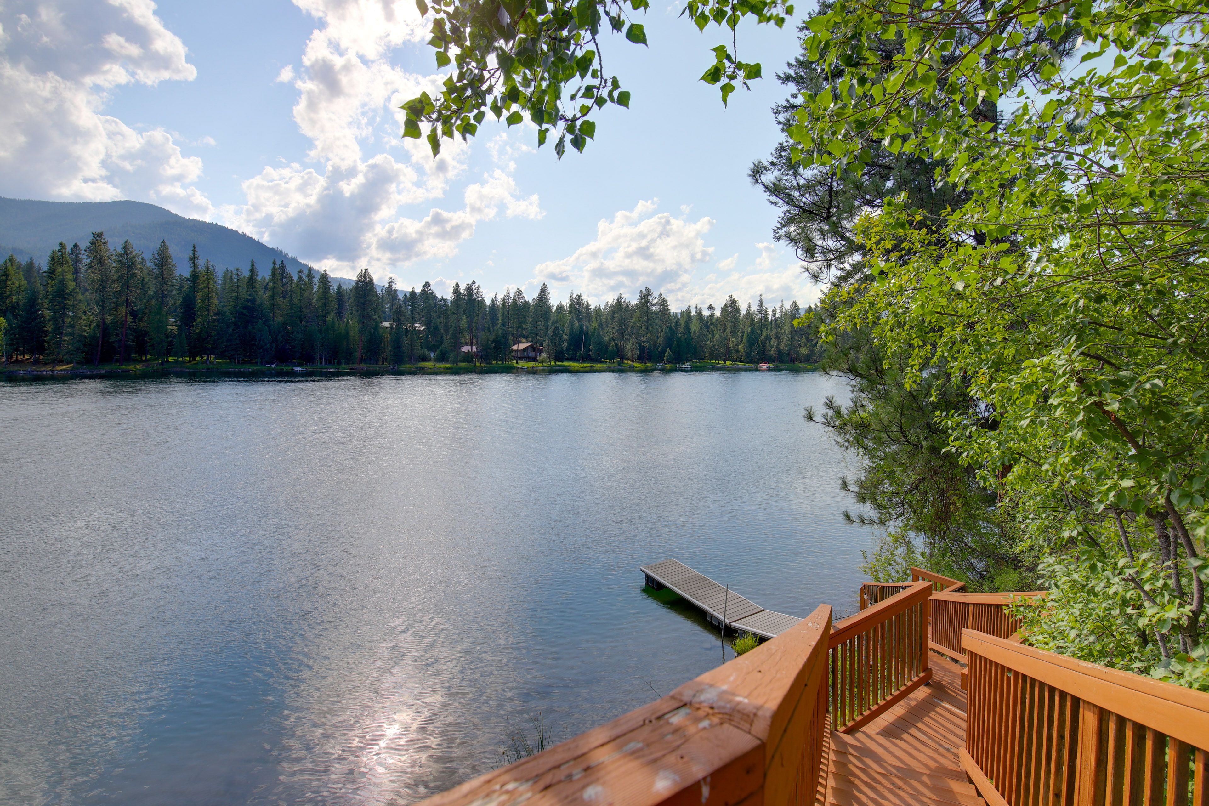 Riverfront | Private Dock | Mountain Views