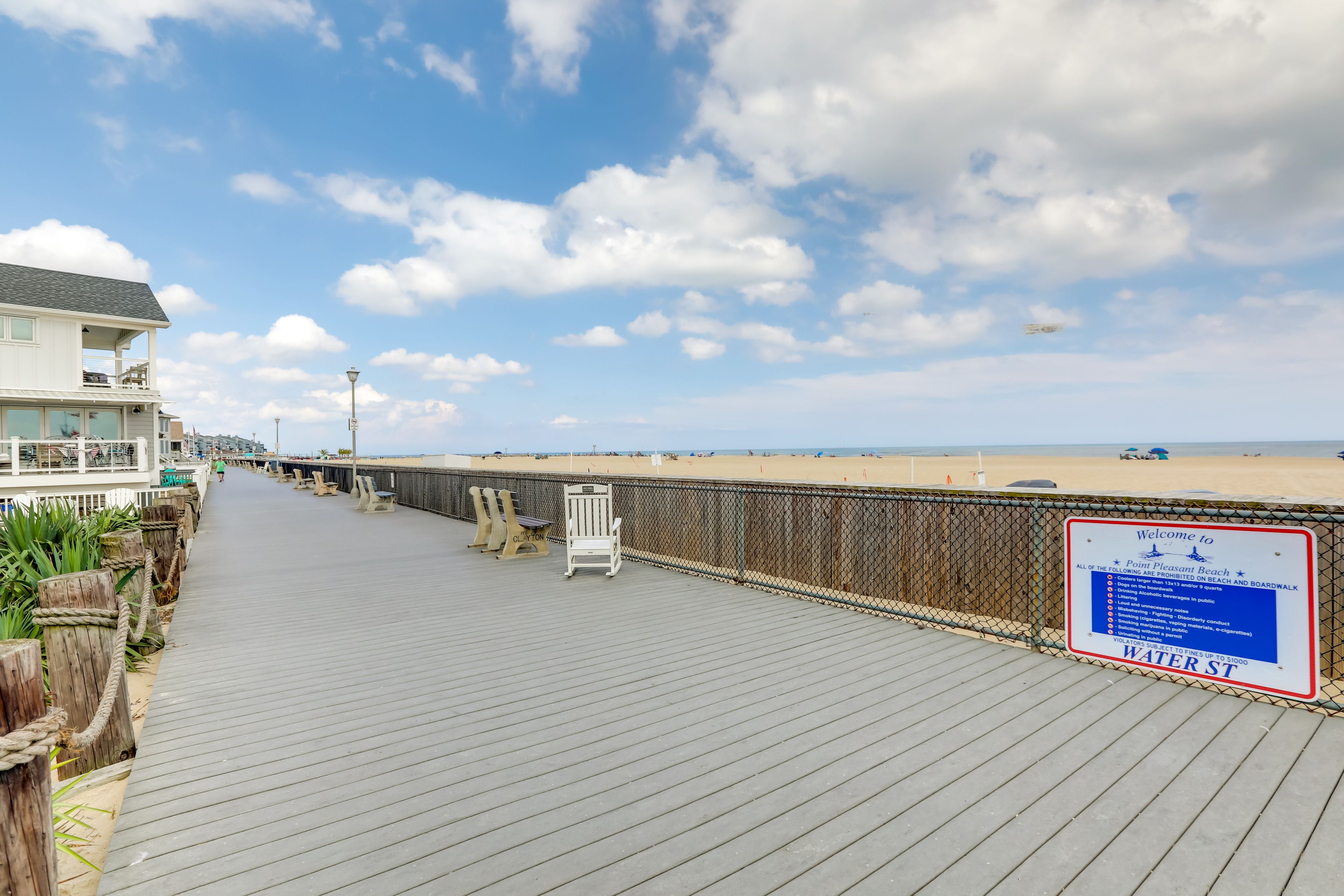 Beach & Boardwalk Access | 1 Block From Property