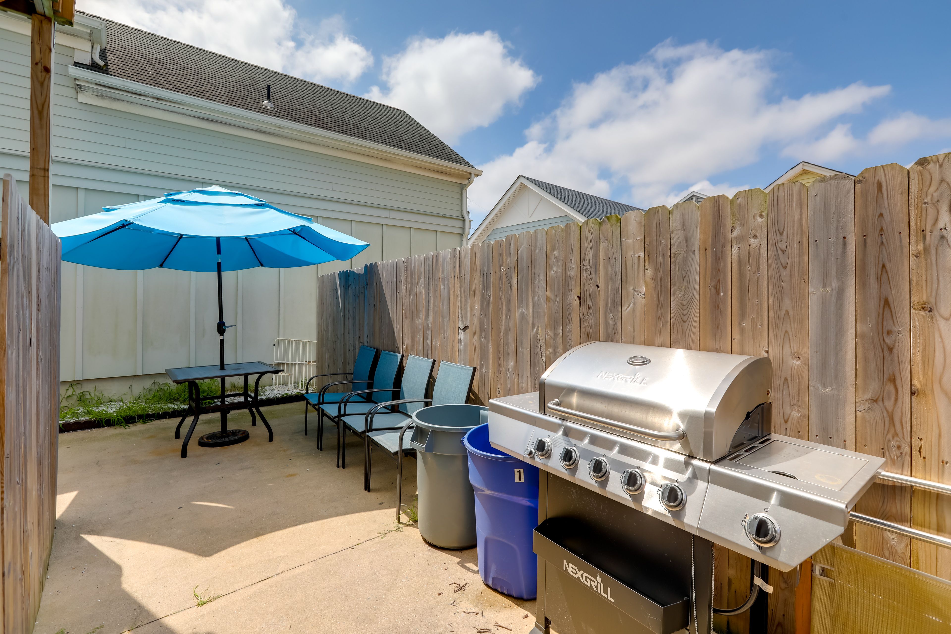 Shared Gas Grill