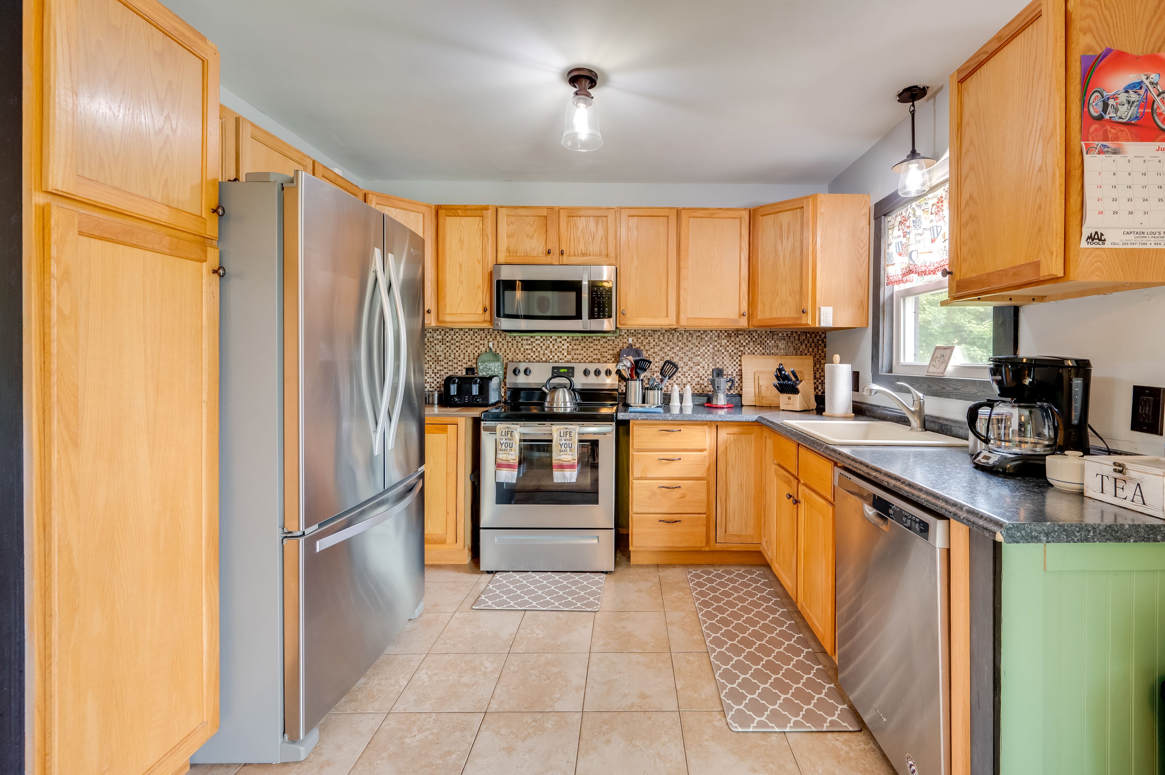 Kitchen | 1st Floor | Cooking Basics | Drip Coffee Maker | Blender | Microwave