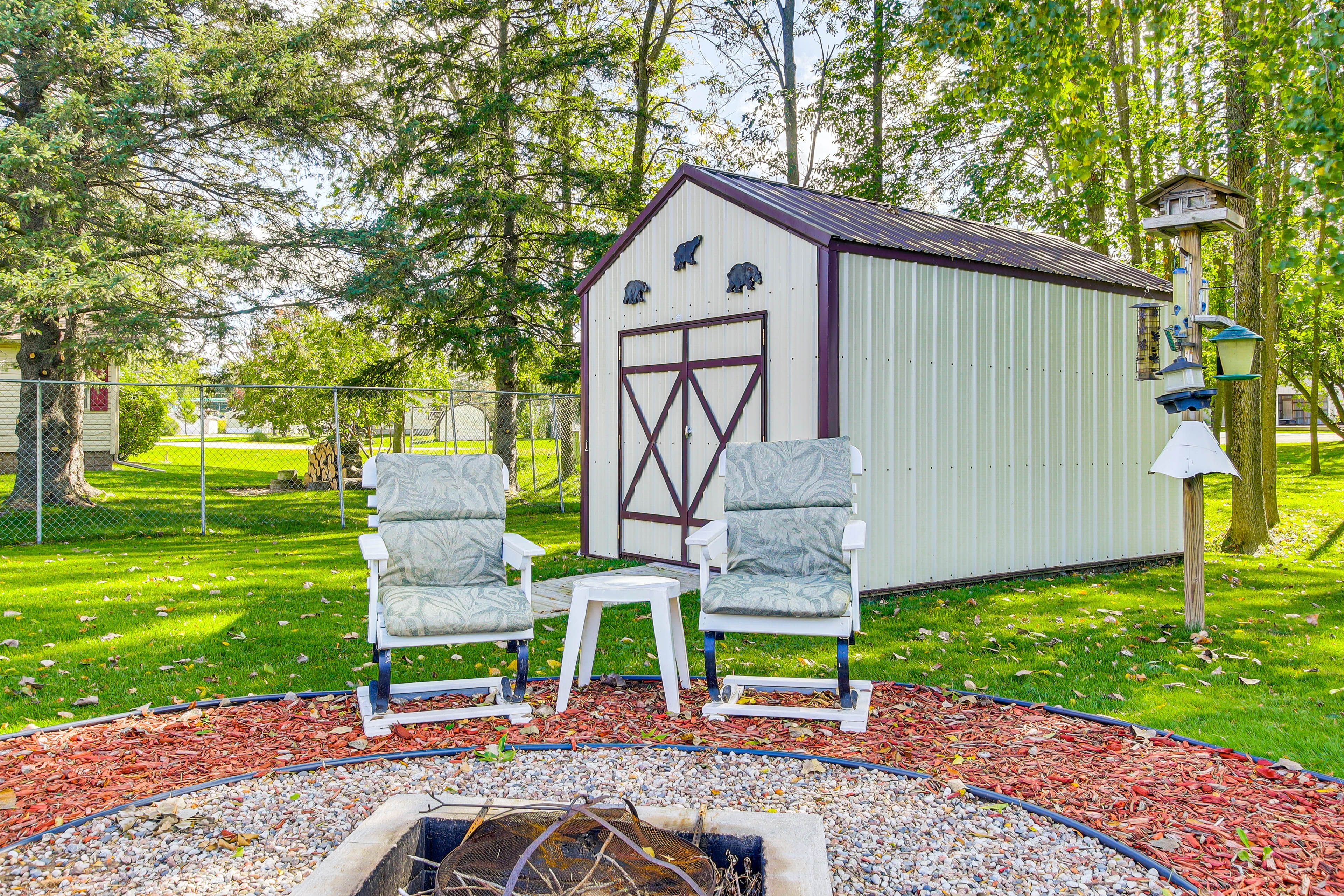 Wood-Burning Fire Pit