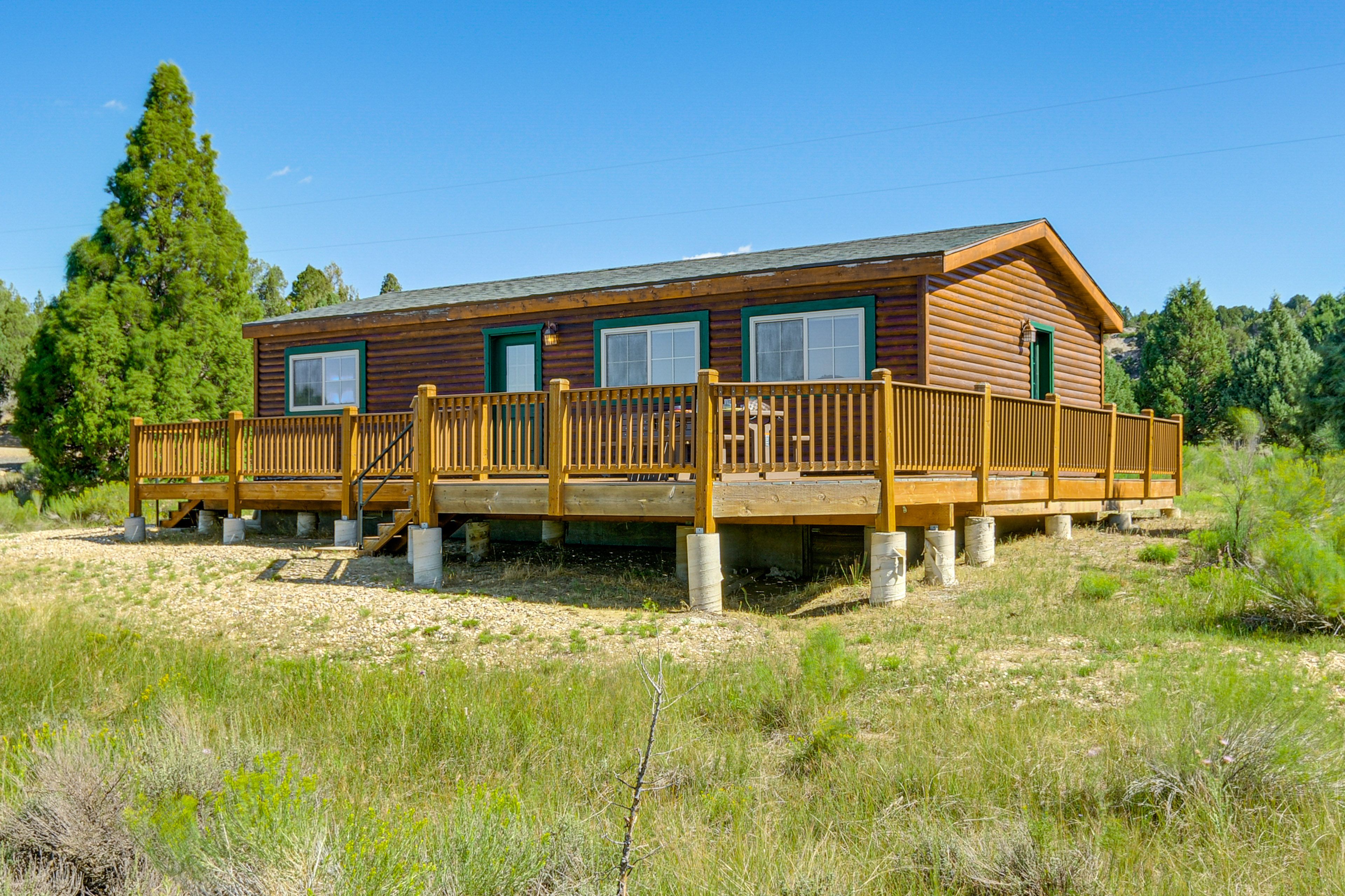 Cabin Exterior | Large Yard Area | Quiet Location