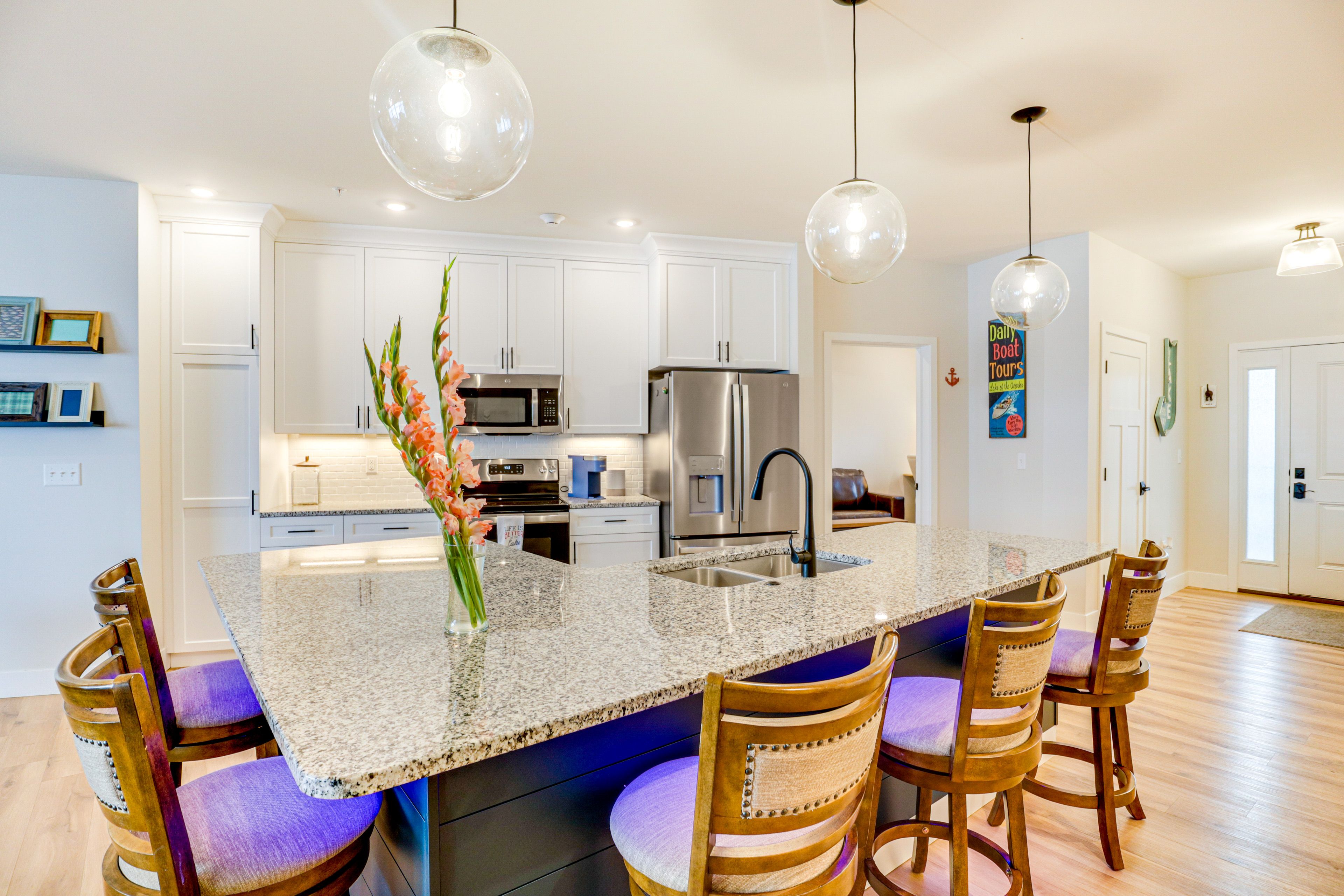 Dining Area | Dishware/Flatware | Trash Bags/Paper Towels
